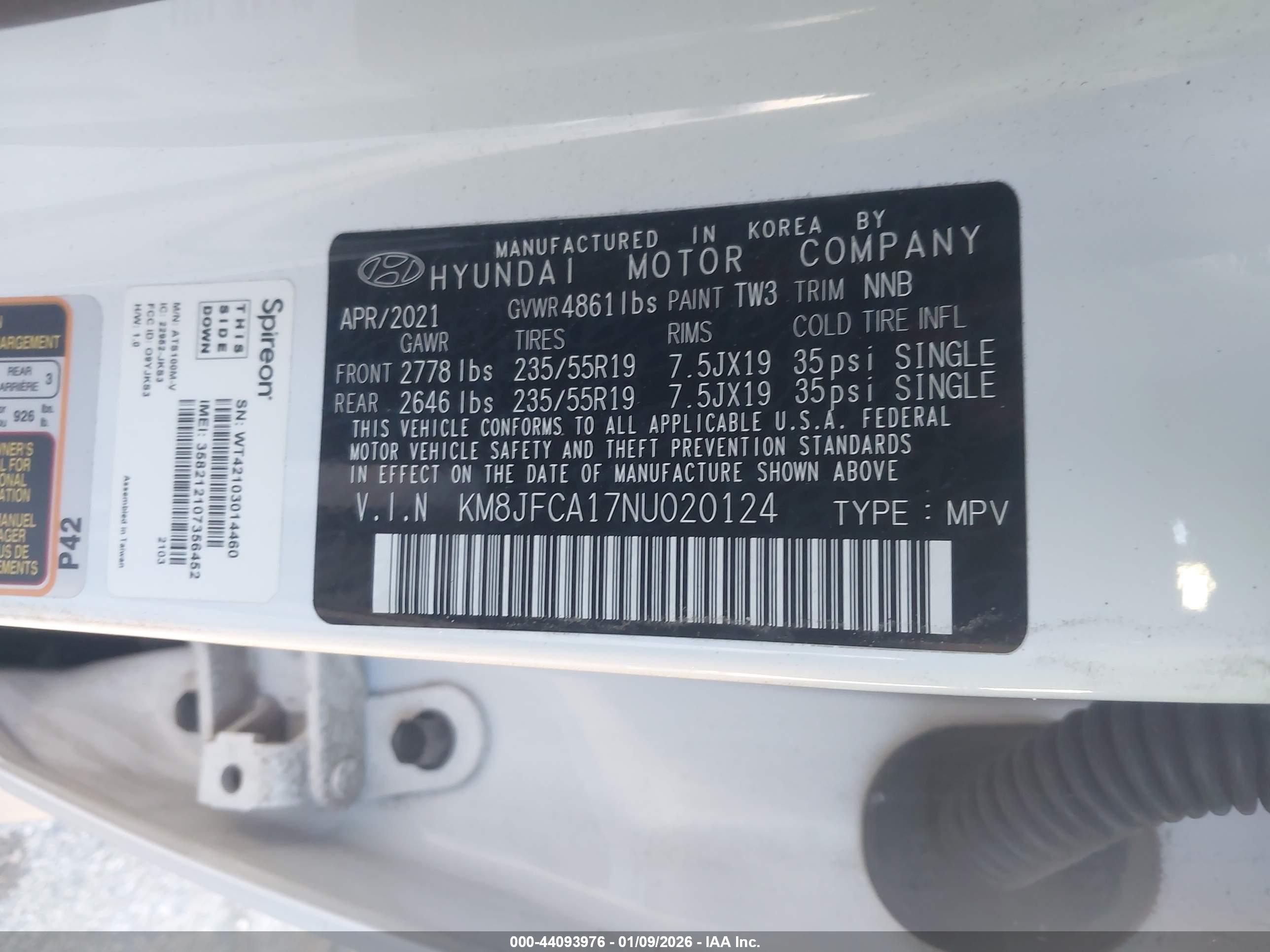 HYUNDAI TUCSON image 9