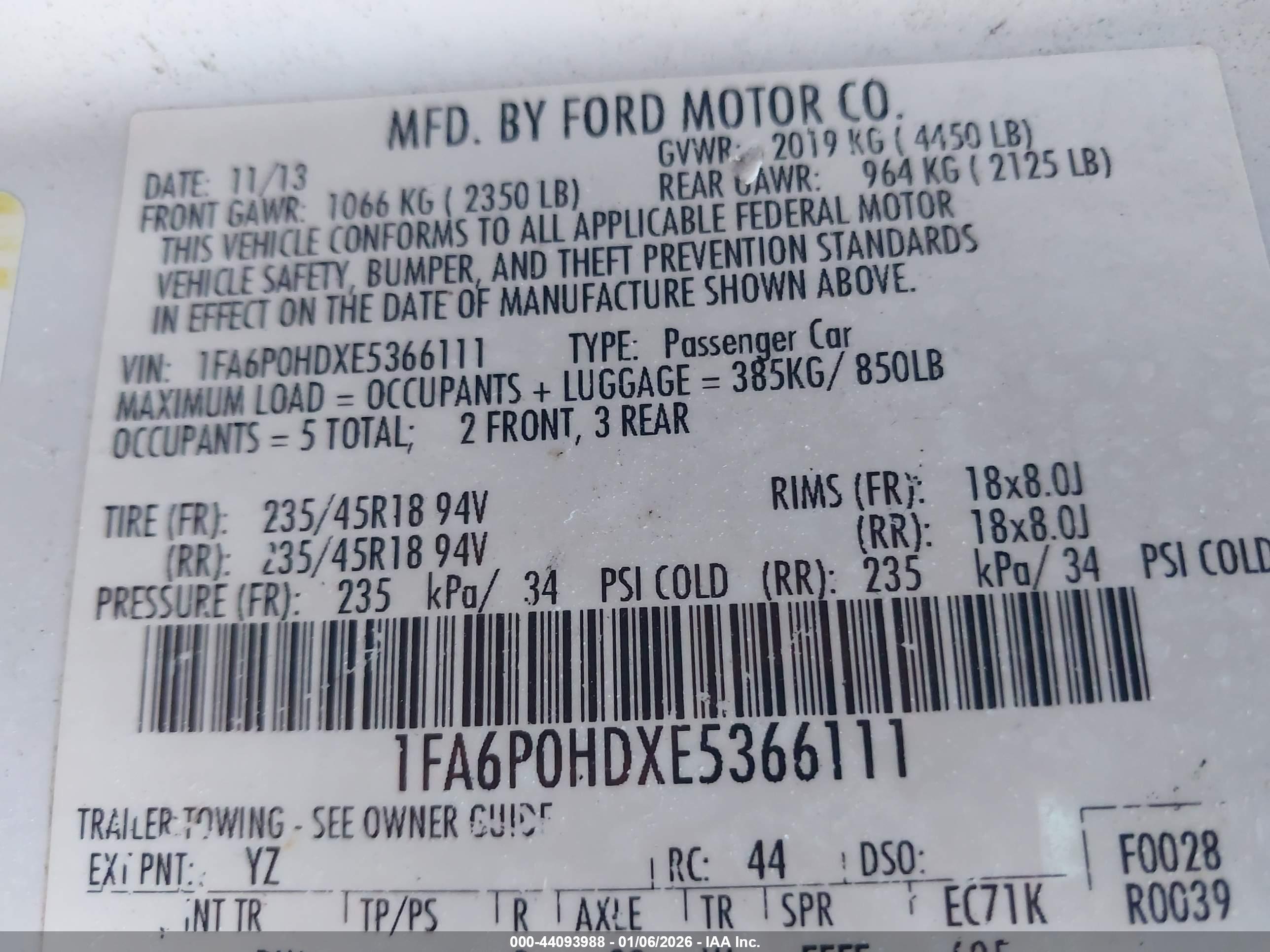 FORD FUSION image 9