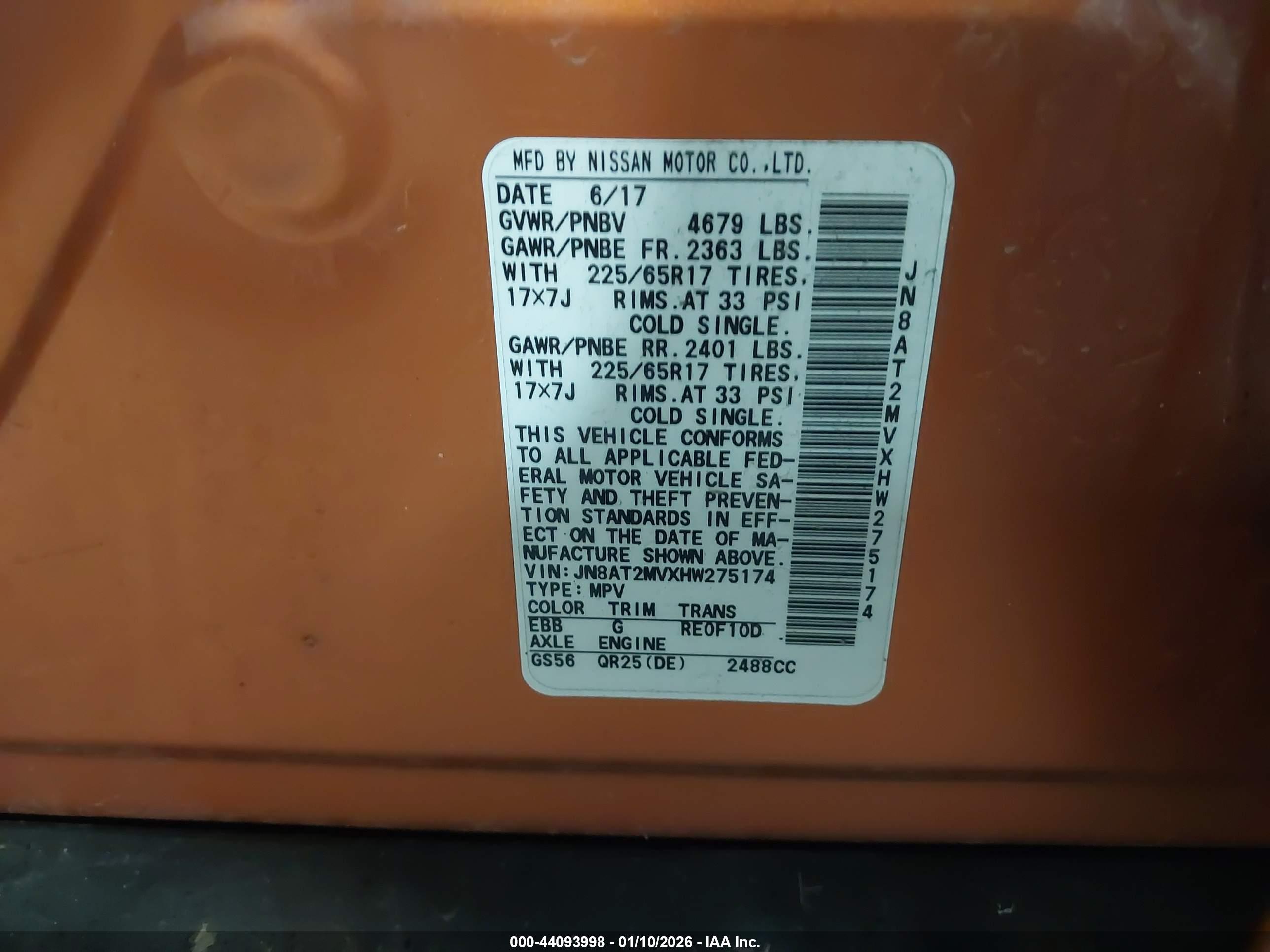 NISSAN ROGUE image 9