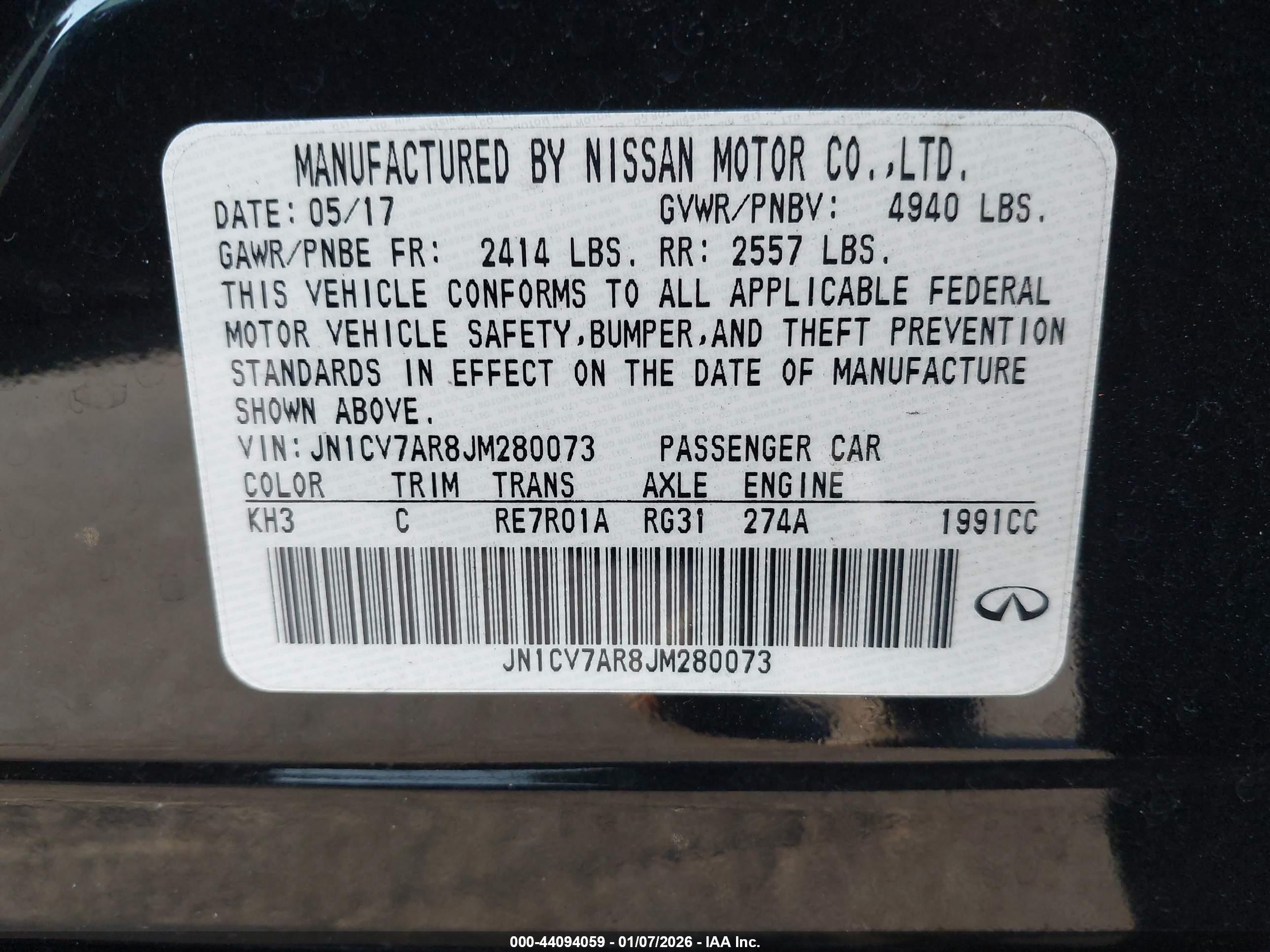 INFINITI Q50 image 9