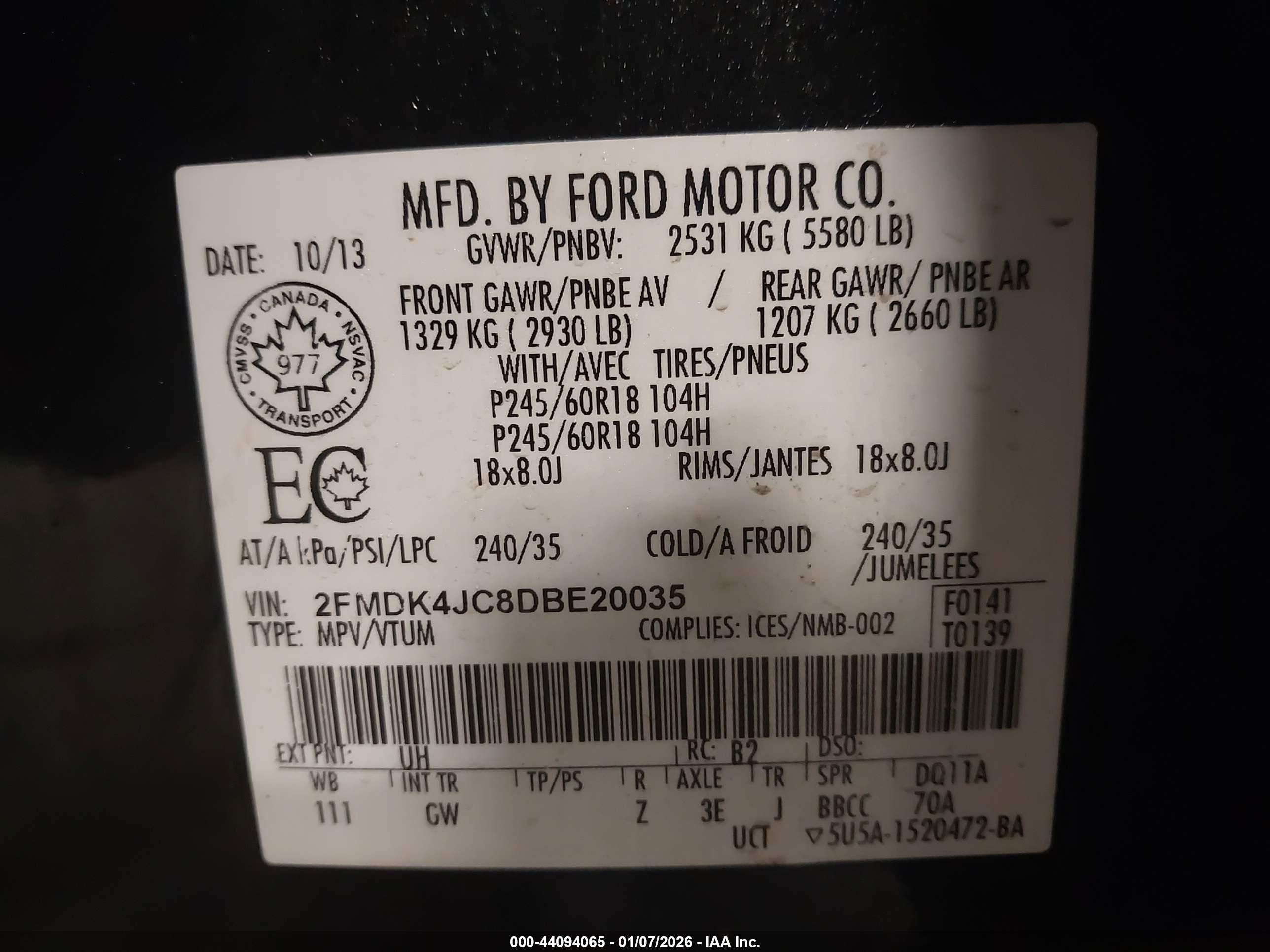 FORD EDGE image 9