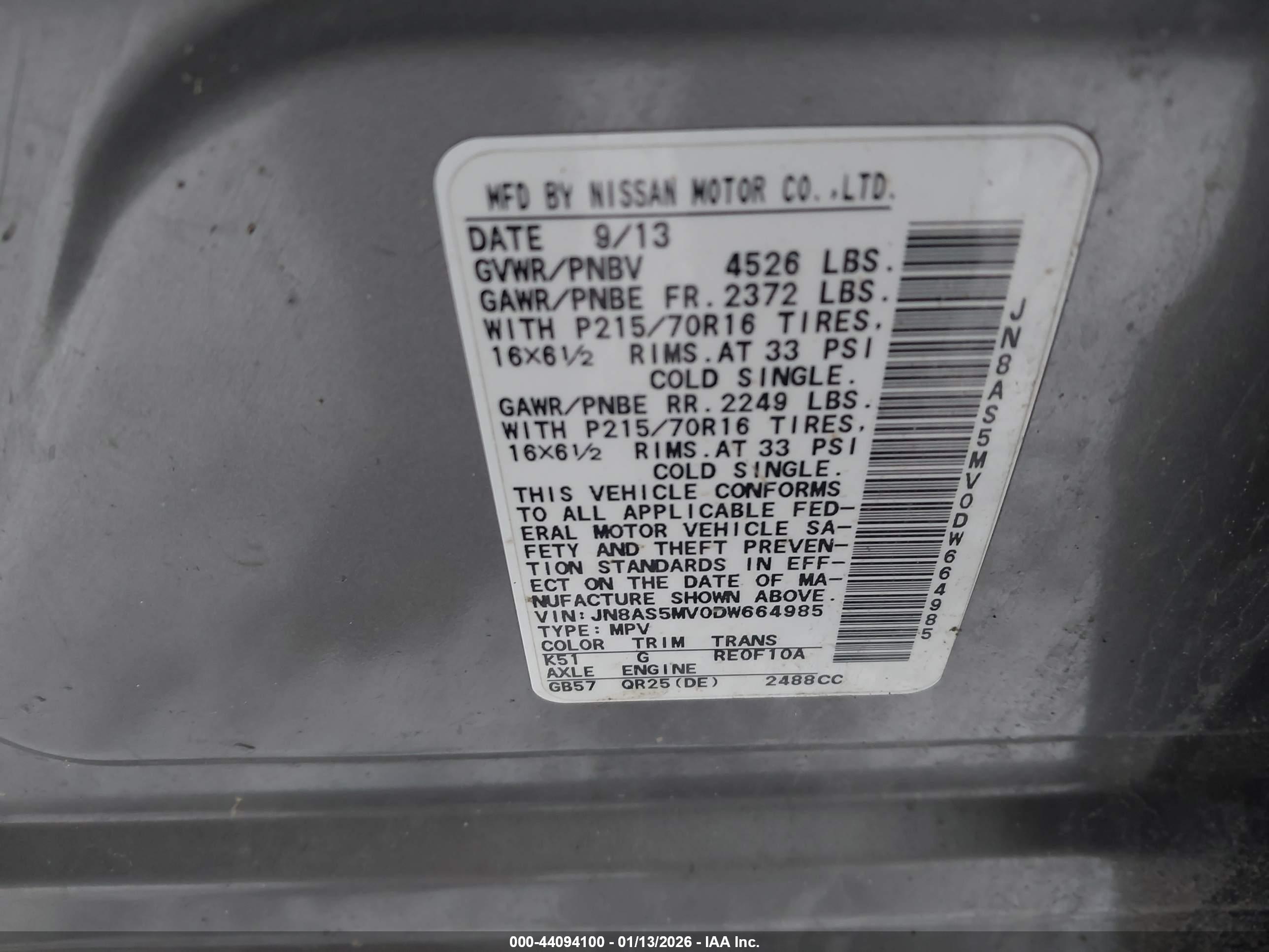NISSAN ROGUE image 9