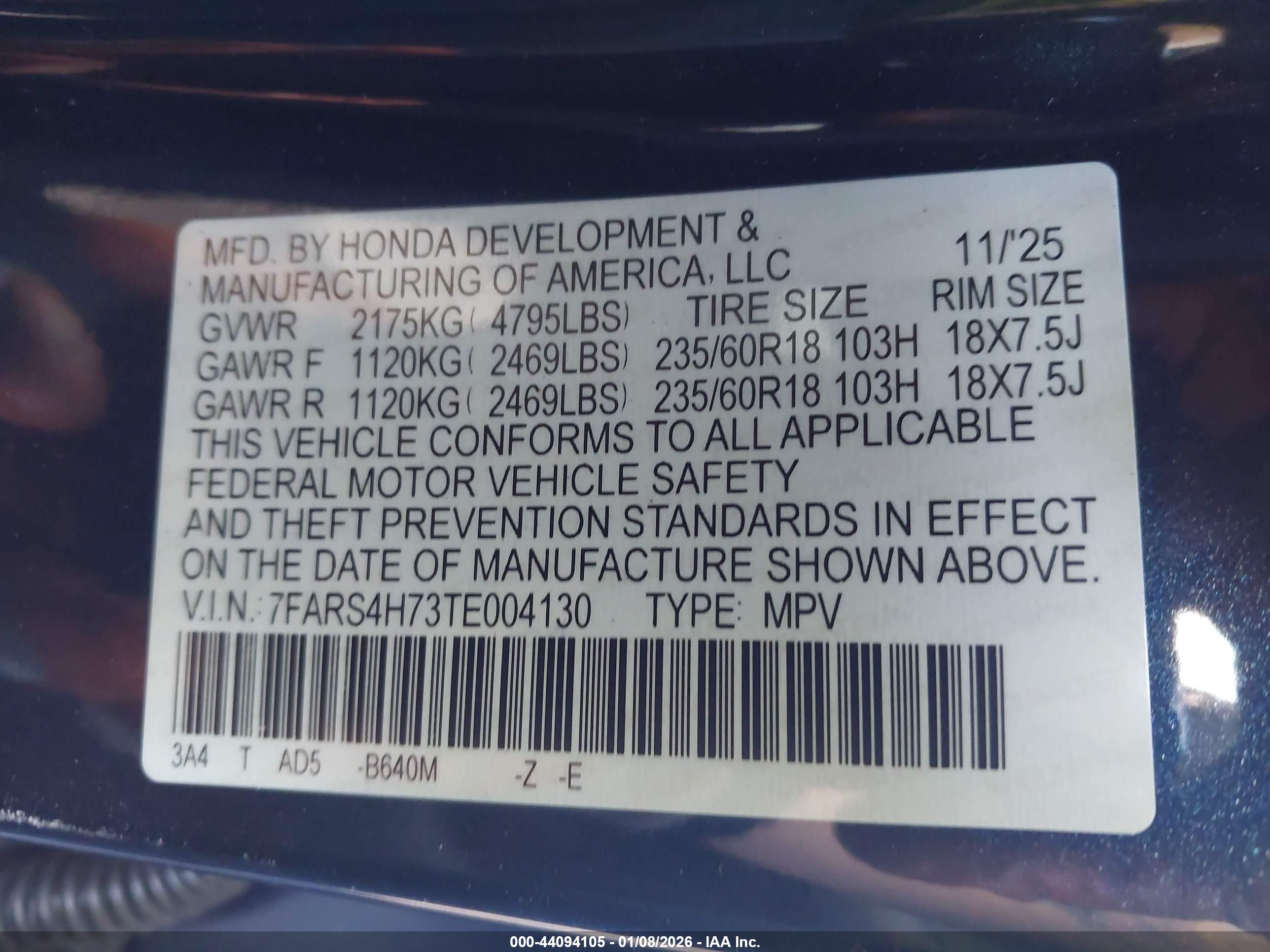 HONDA CR-V image 9