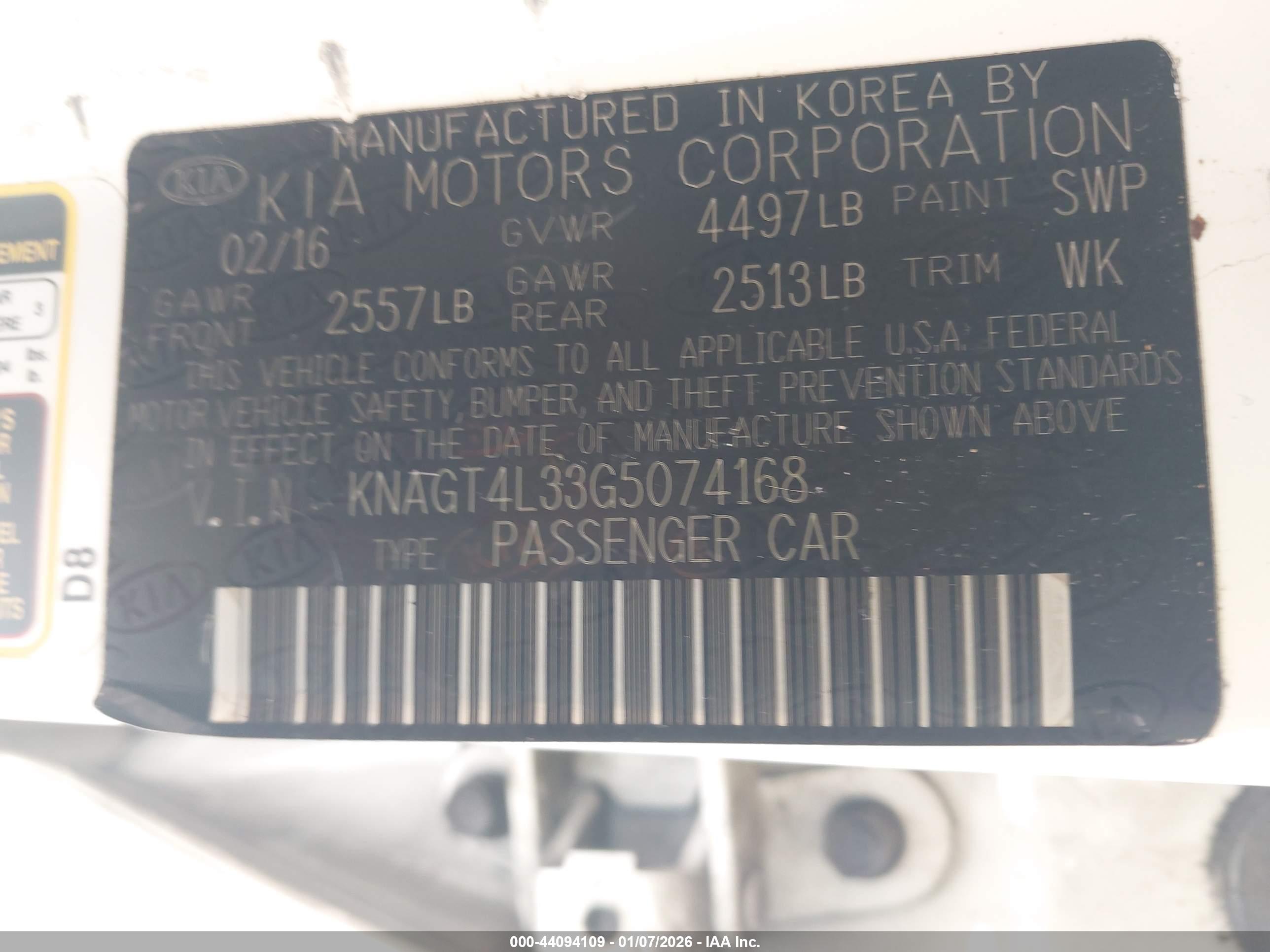 KIA OPTIMA image 9