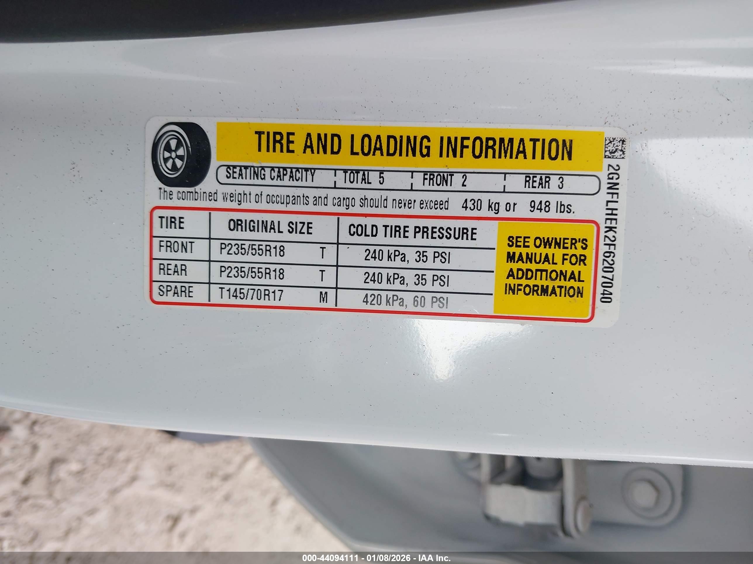 CHEVROLET EQUINOX image 9