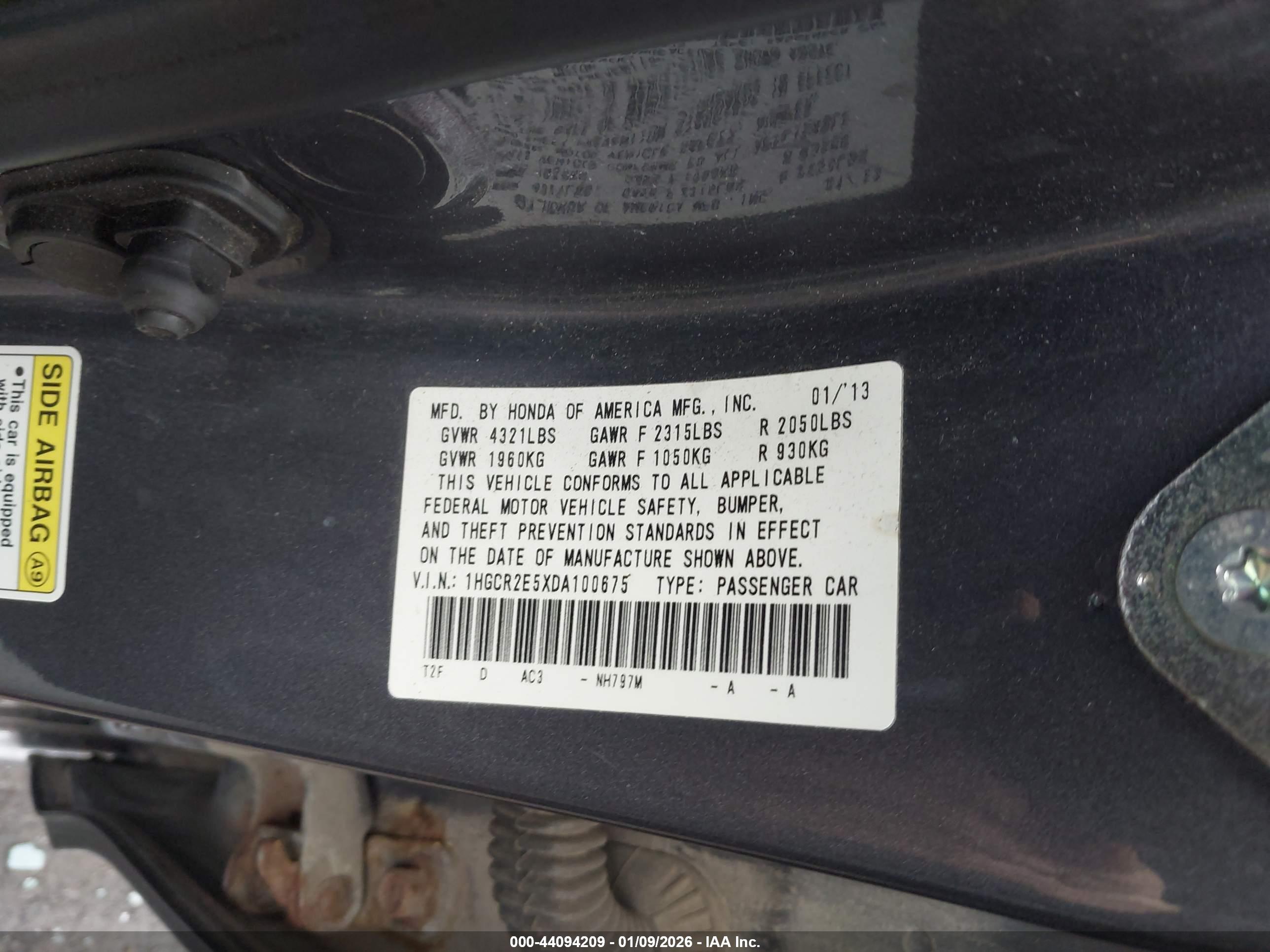 HONDA ACCORD image 9