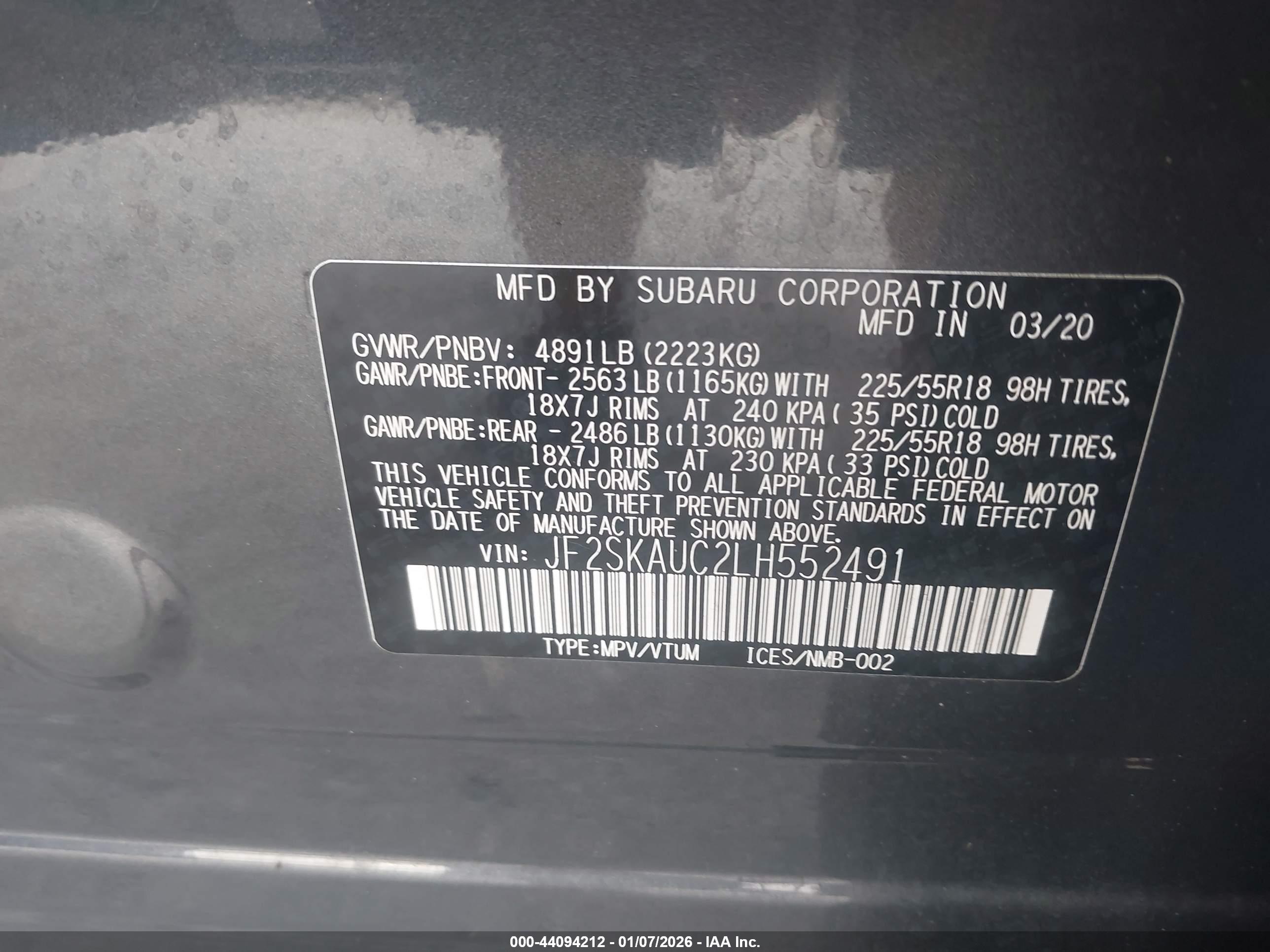 SUBARU FORESTER image 9
