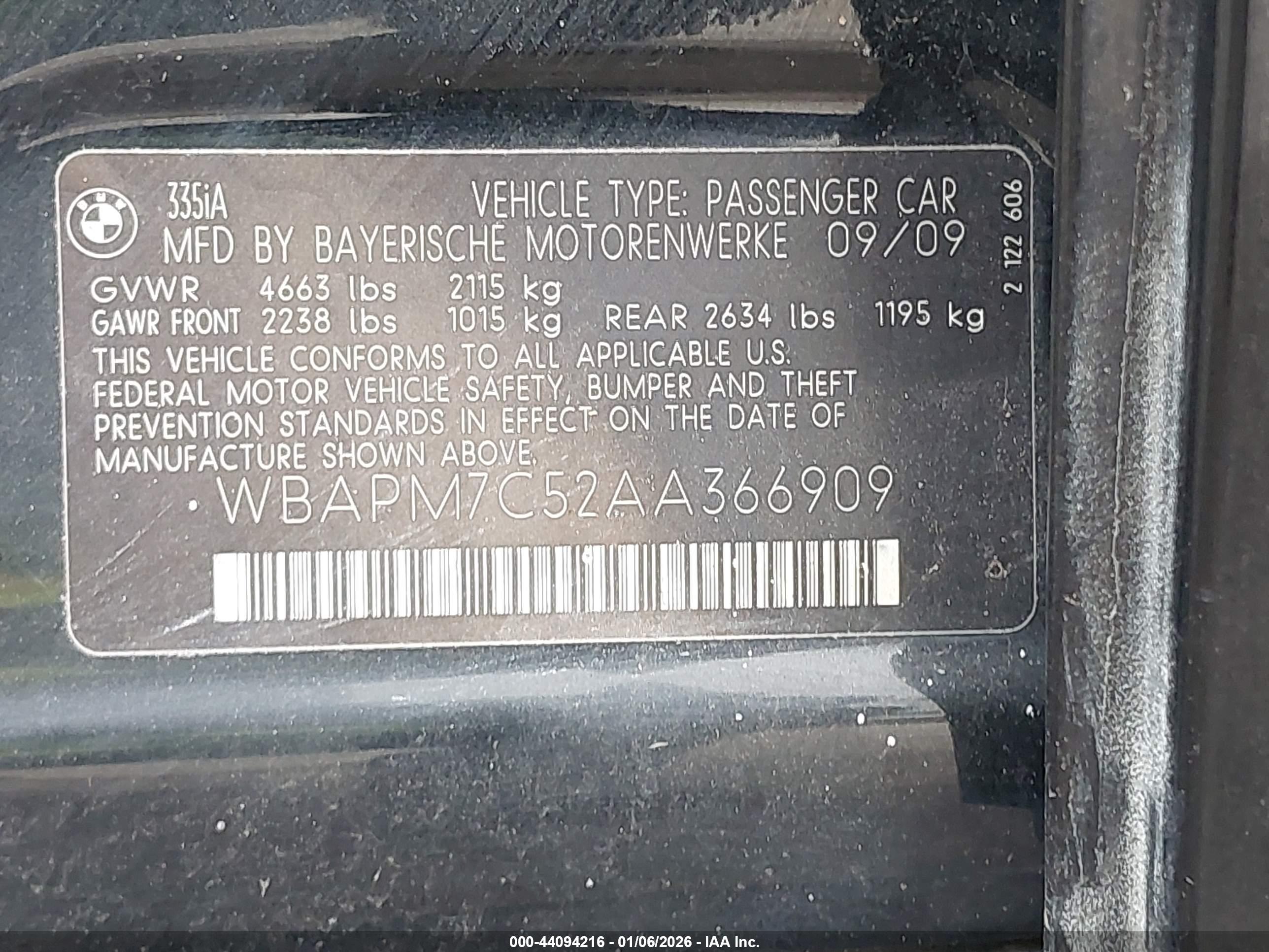 BMW 335I image 9