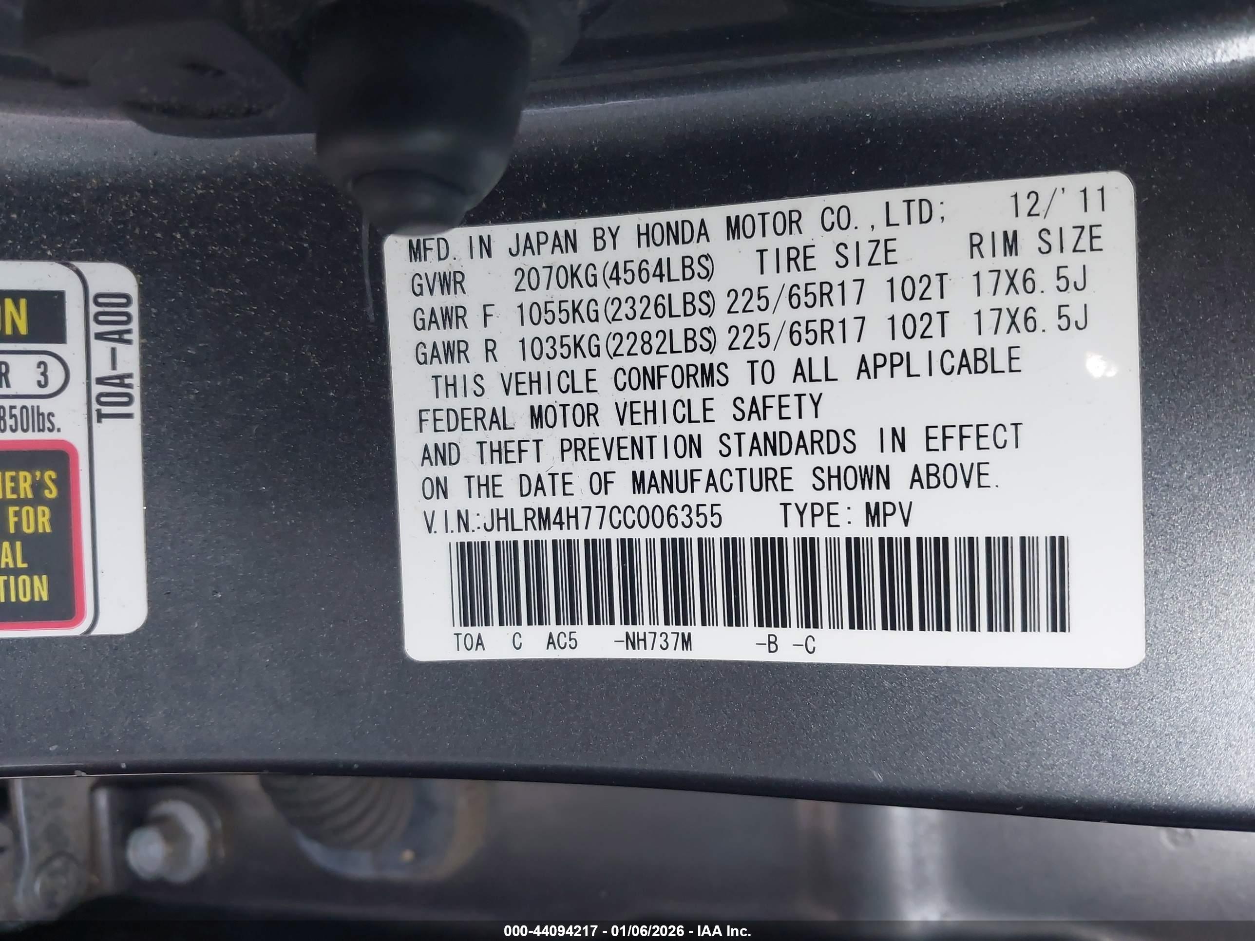 HONDA CR-V image 9