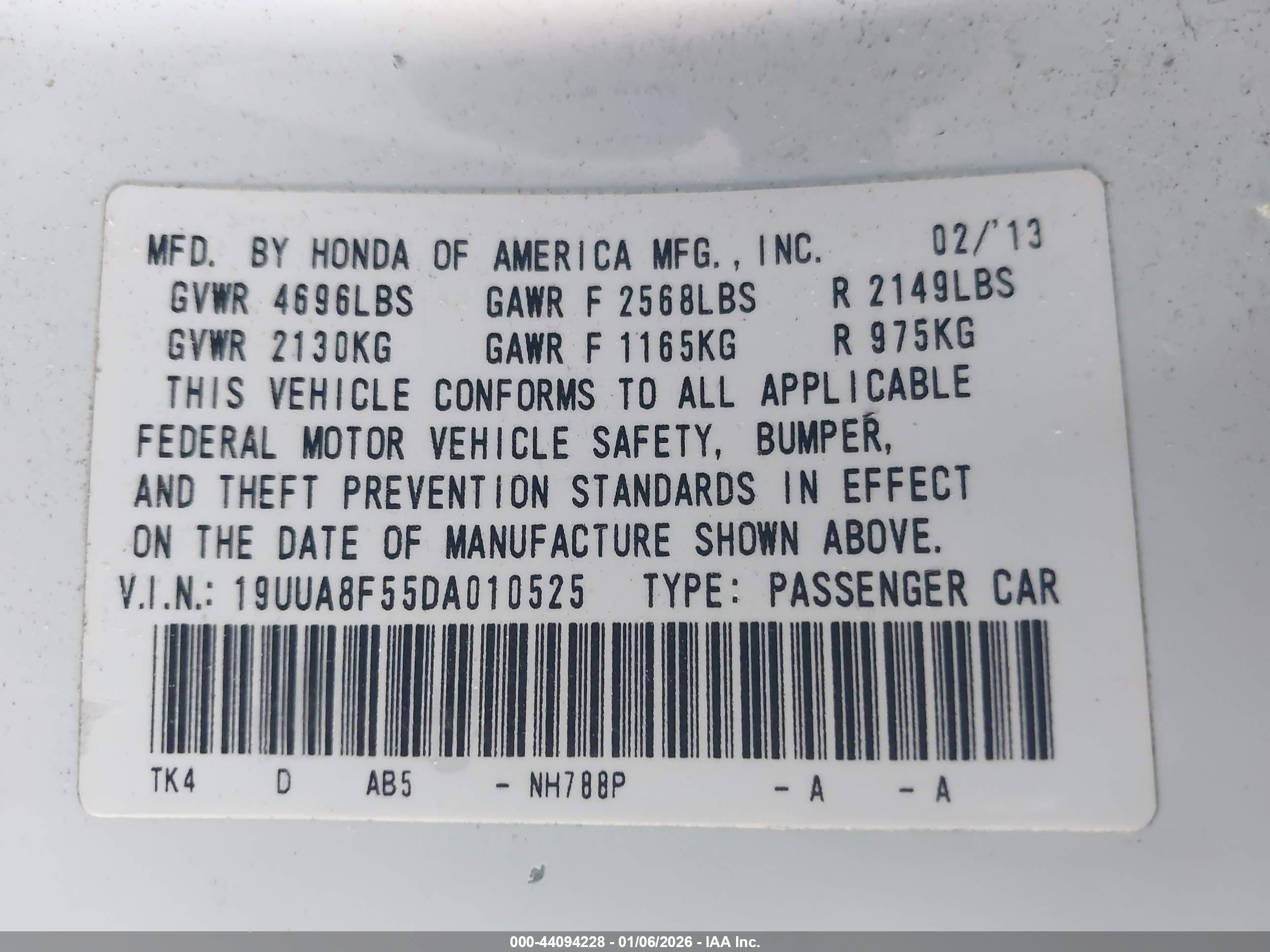 ACURA TL image 9