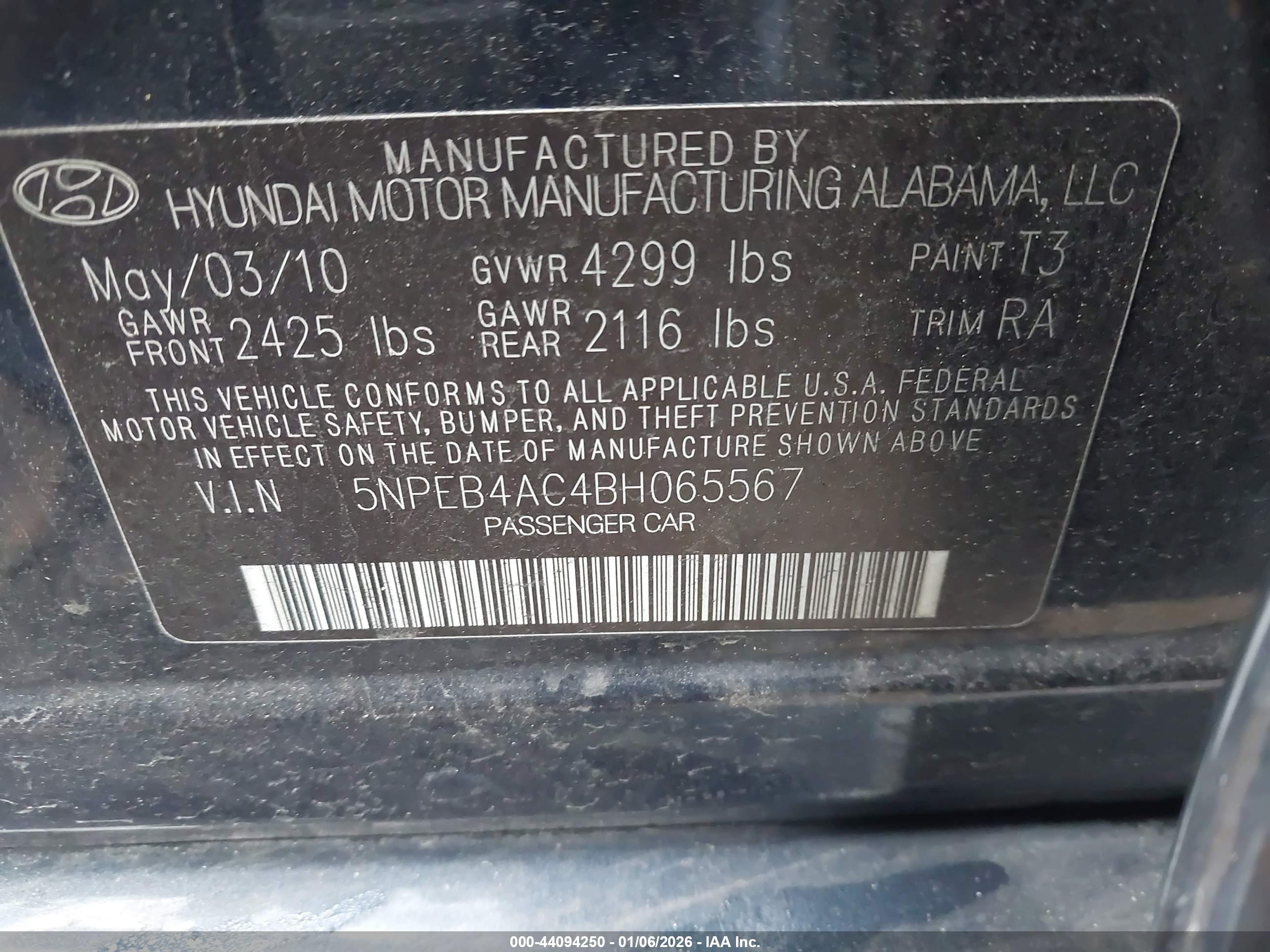 HYUNDAI SONATA image 9