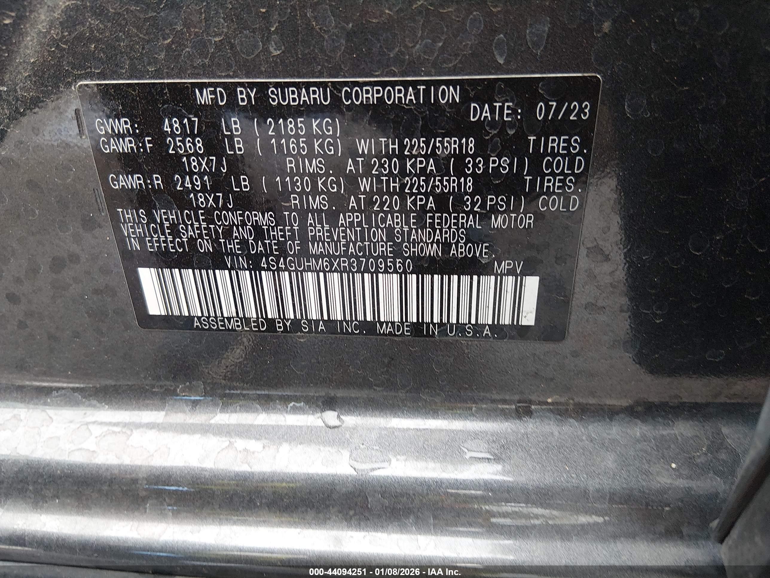 SUBARU CROSSTREK image 9
