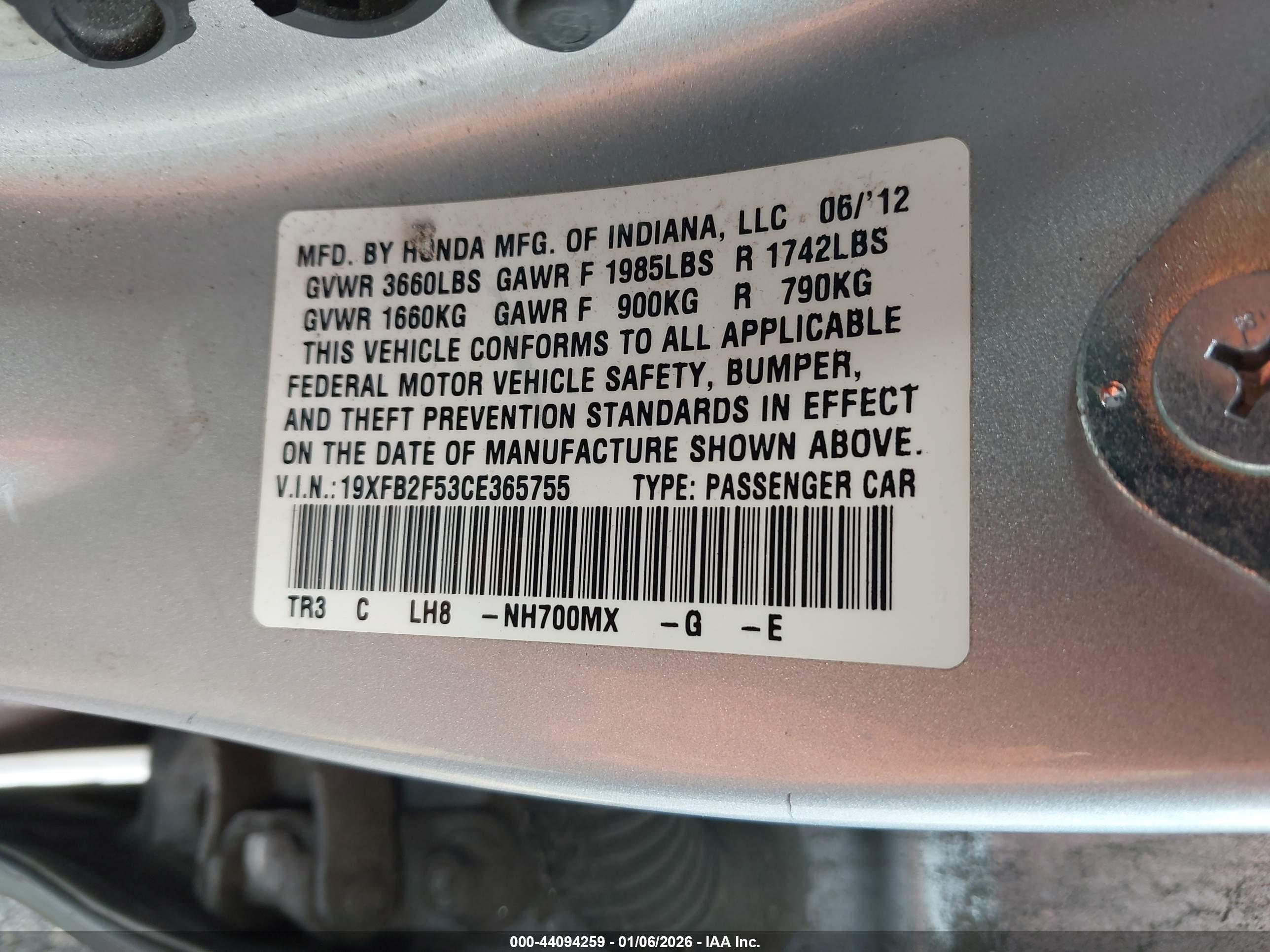 HONDA CIVIC image 9
