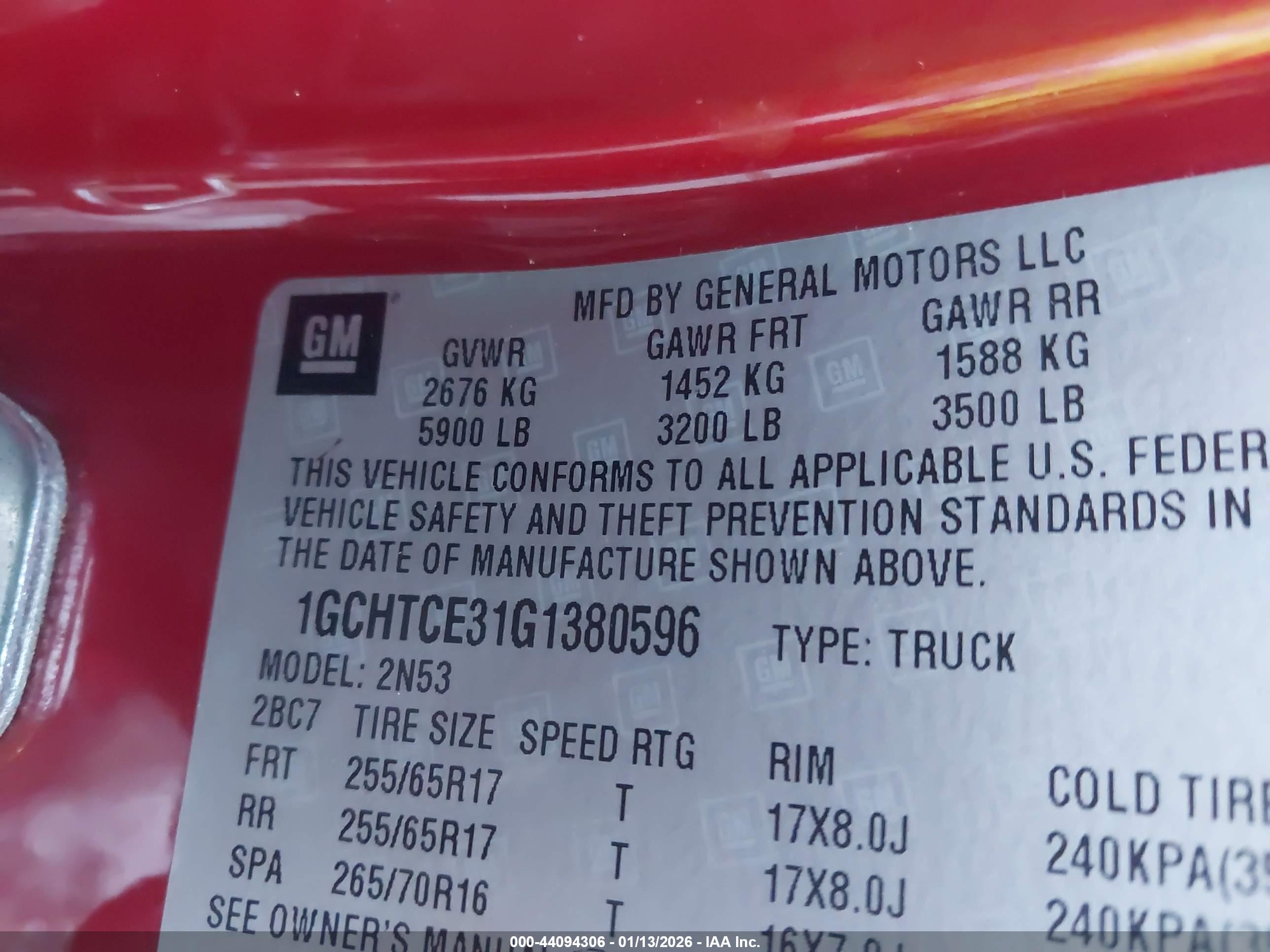 CHEVROLET COLORADO image 9