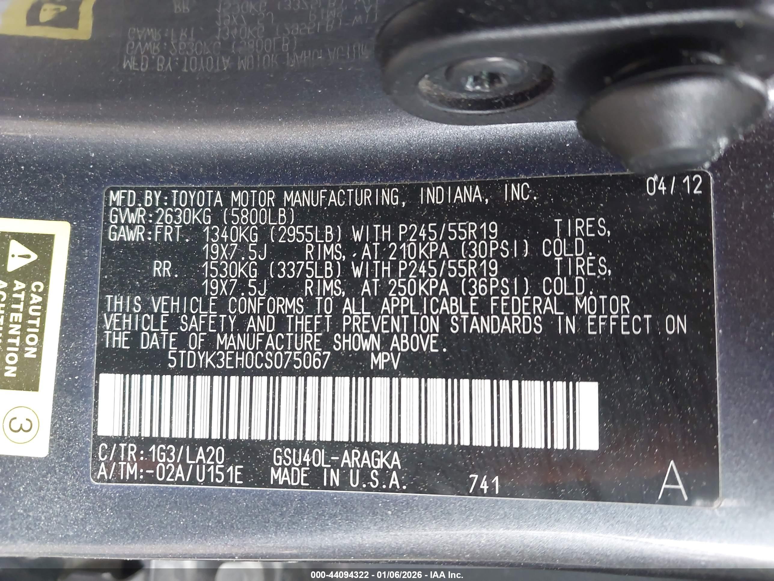 TOYOTA HIGHLANDER image 9