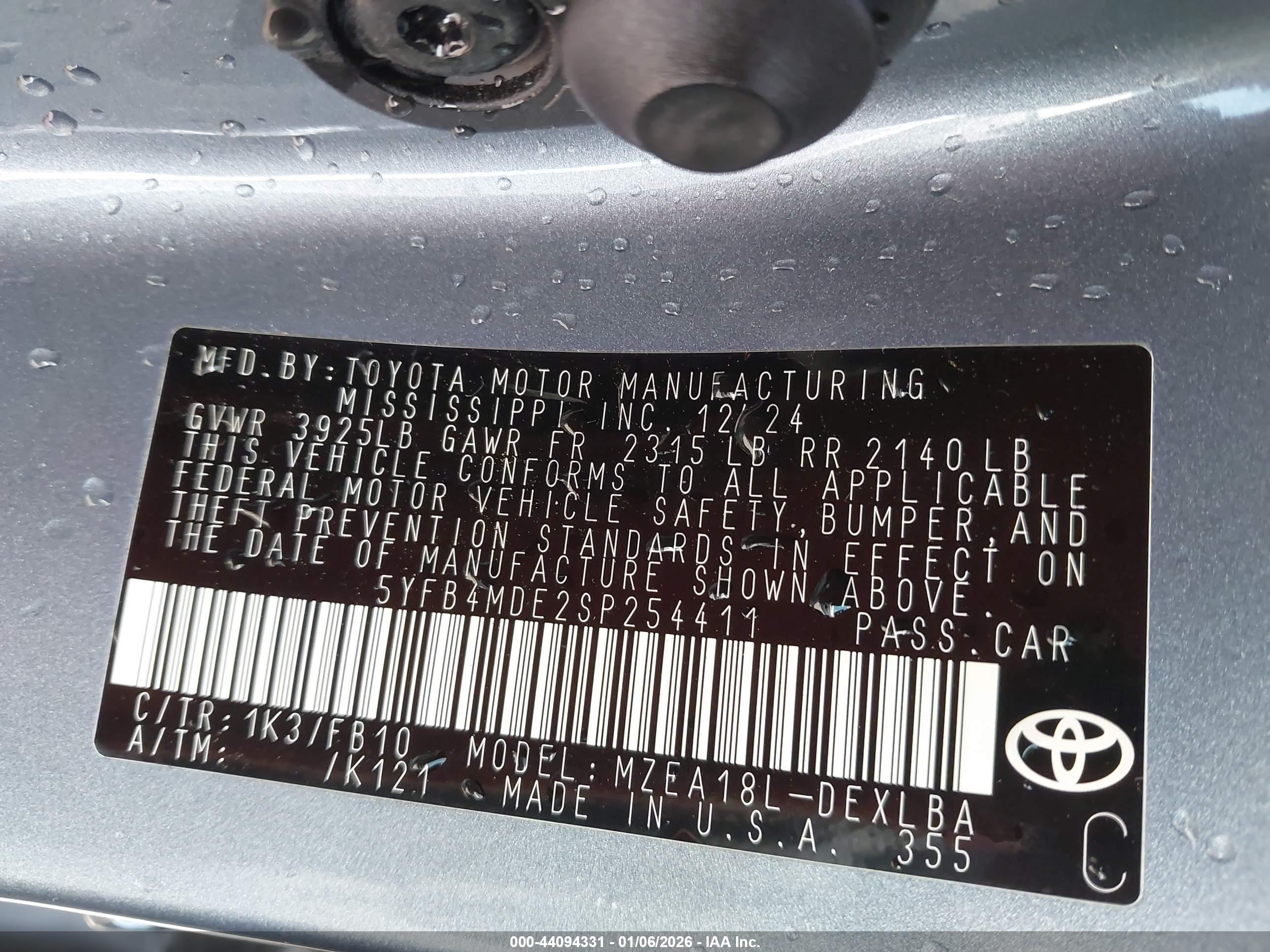 TOYOTA COROLLA image 9