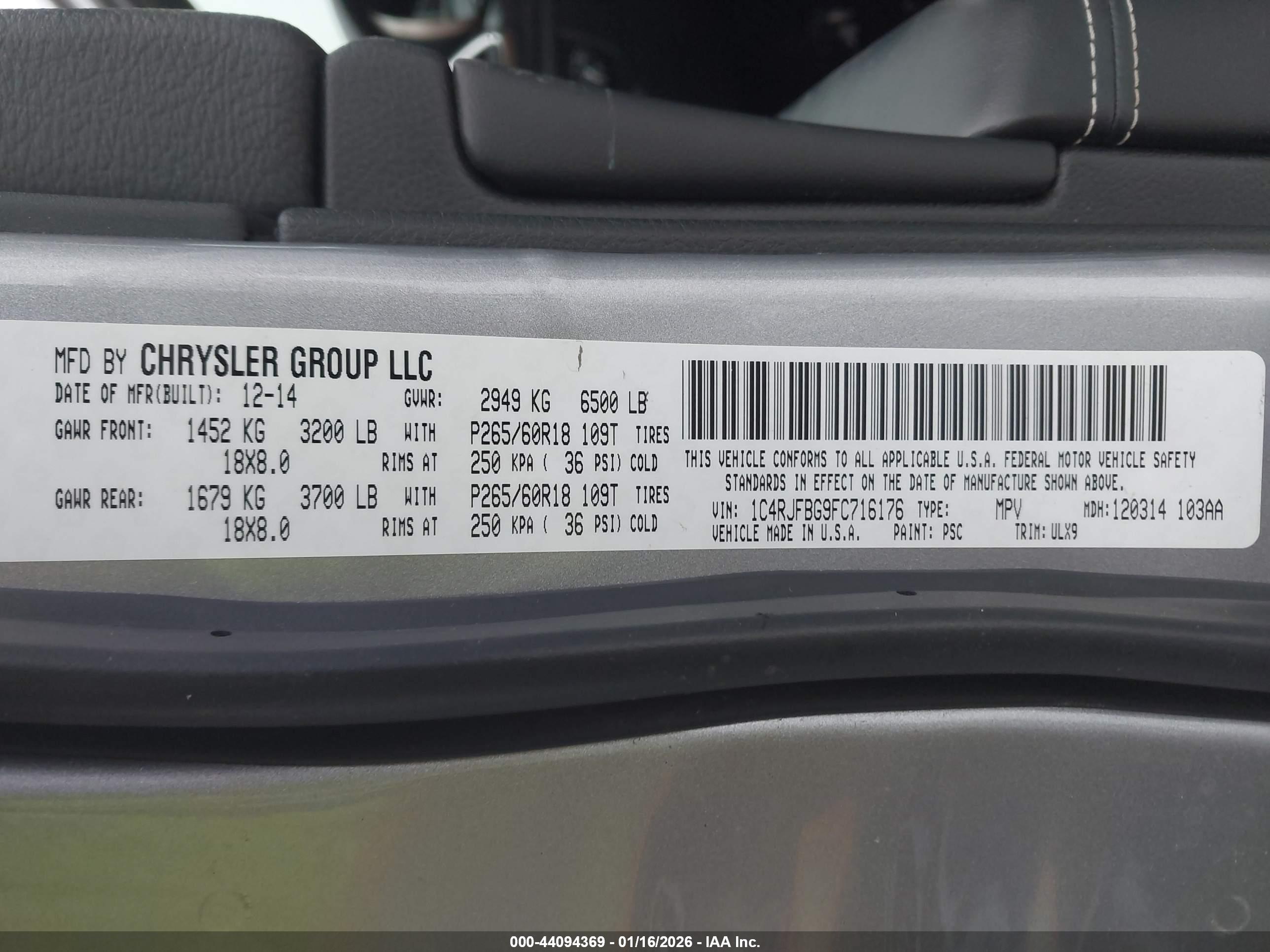 JEEP GRAND image 9