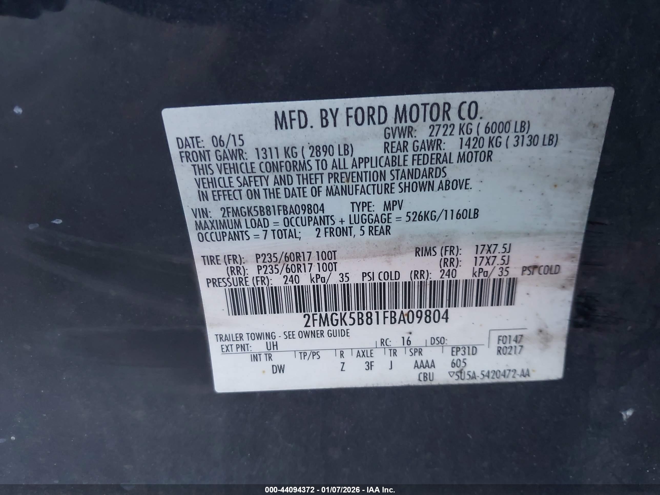 FORD FLEX image 9