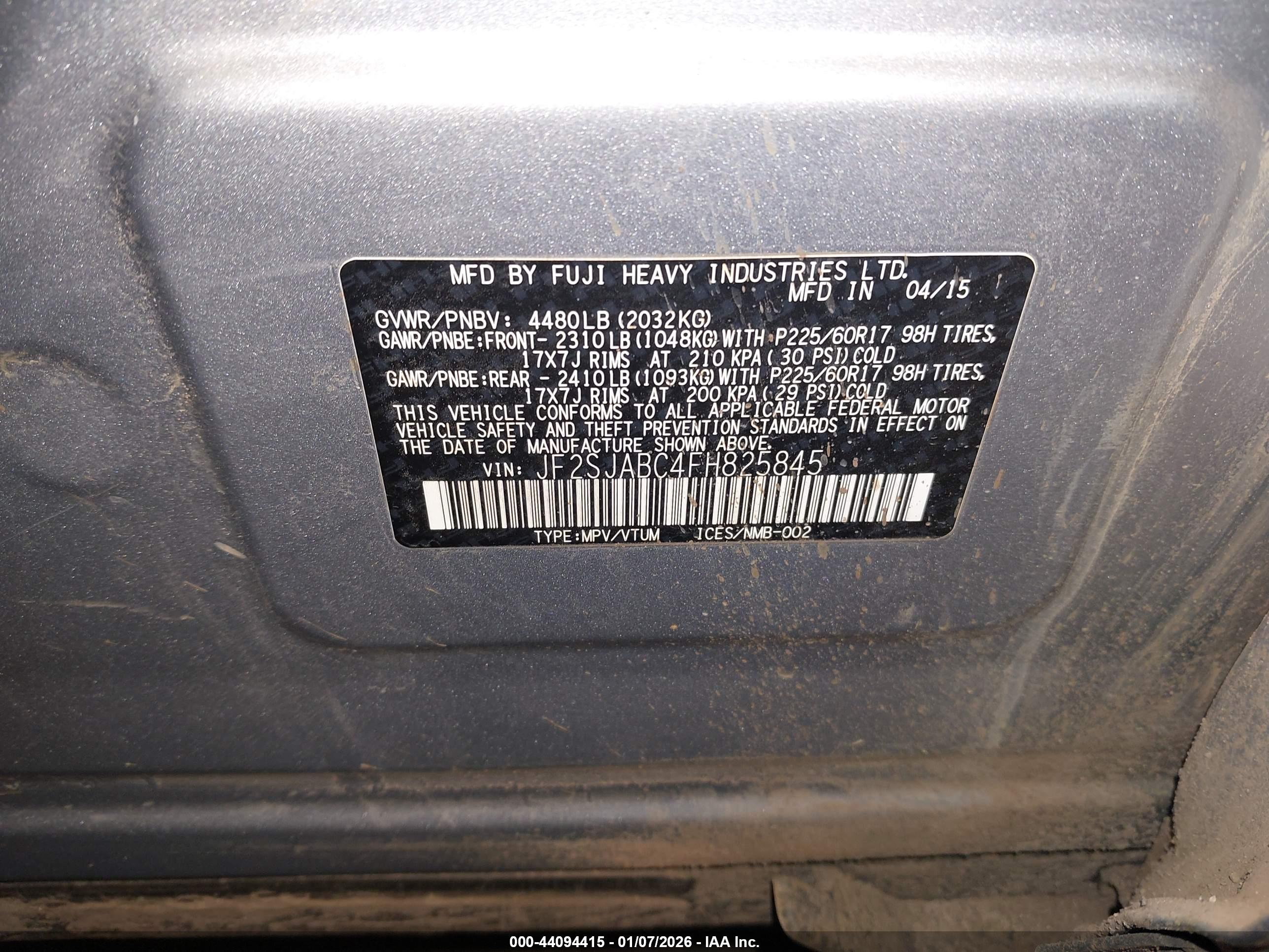 SUBARU FORESTER image 9