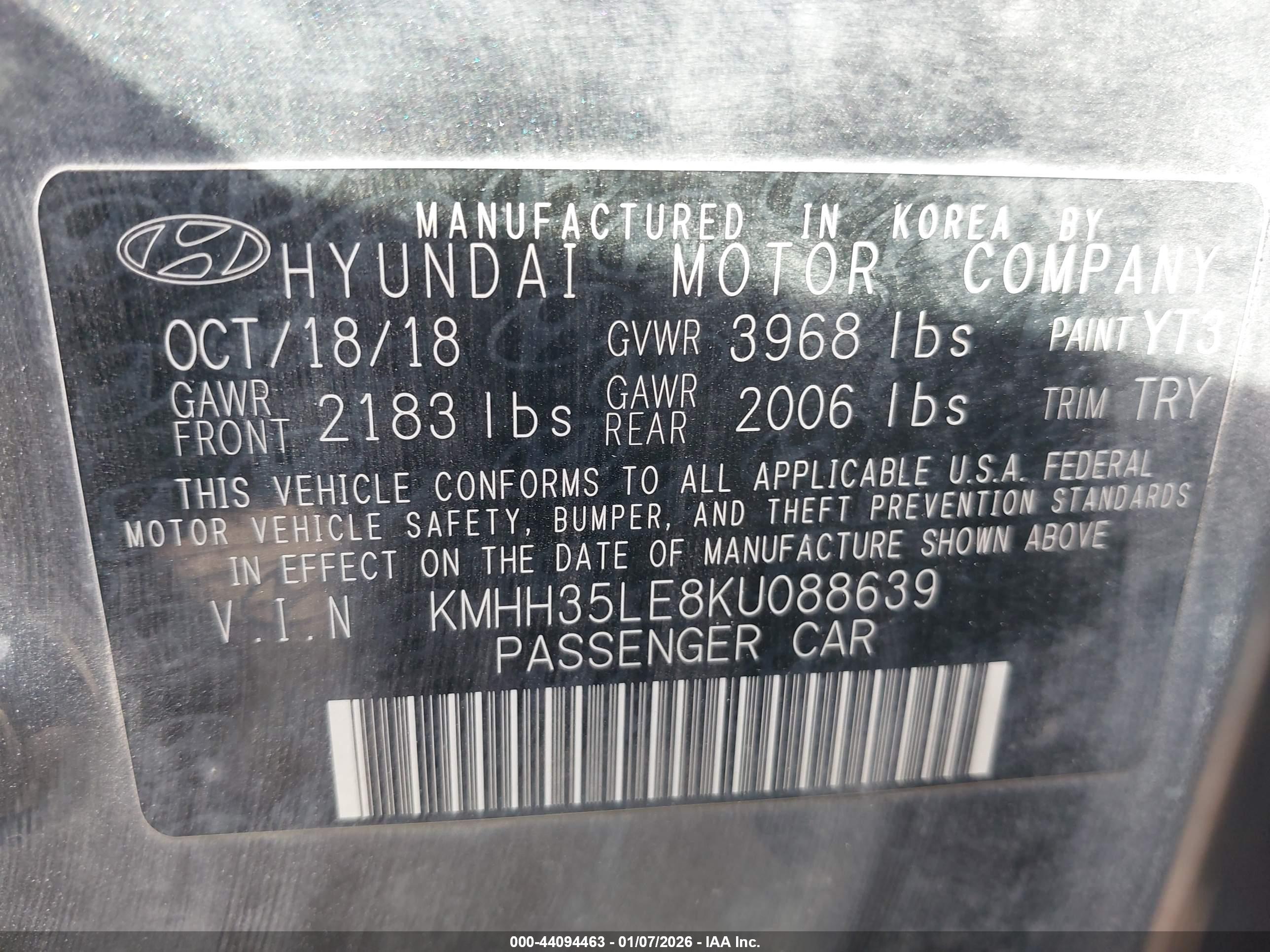 HYUNDAI ELANTRA image 9