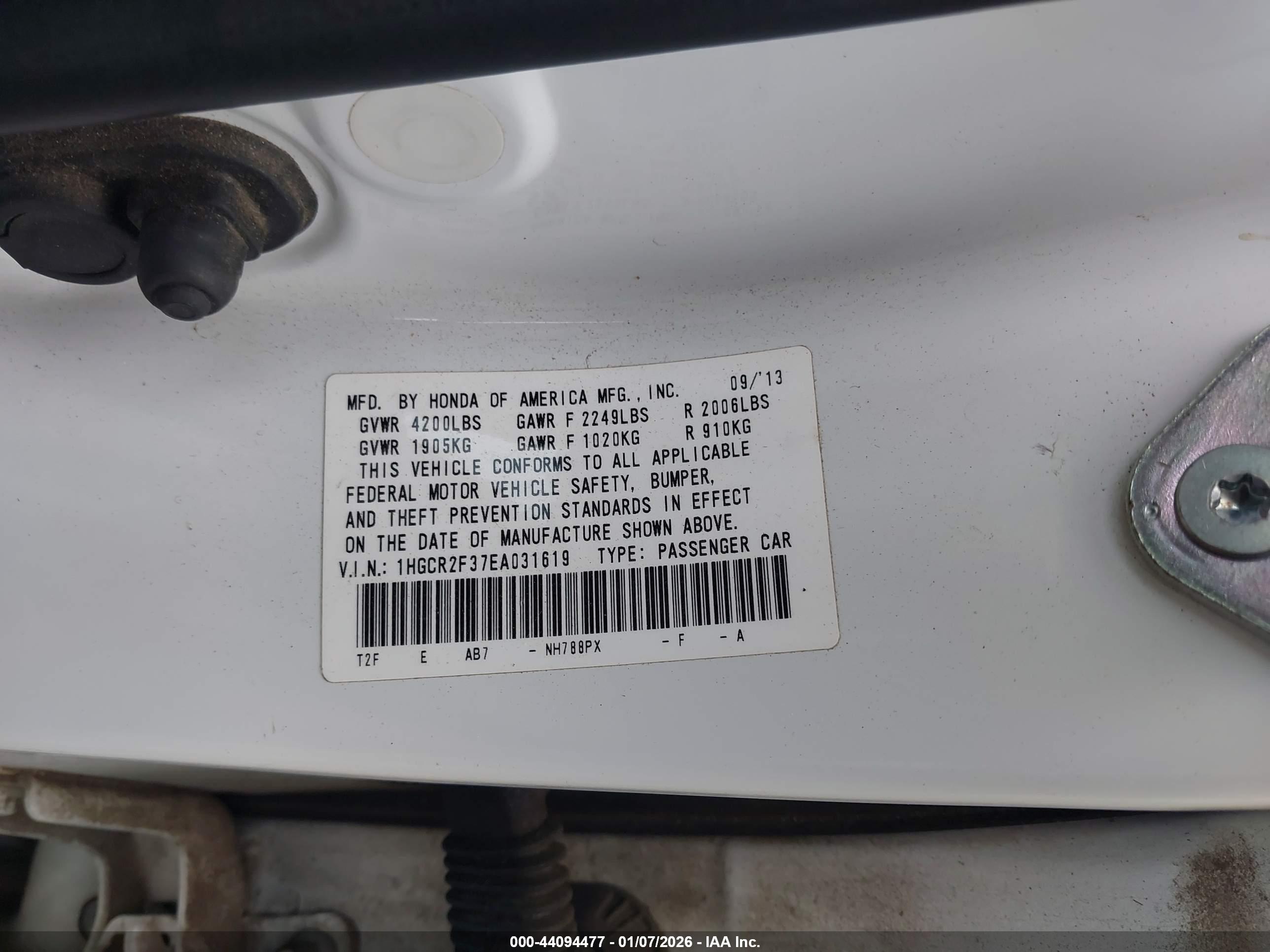 HONDA ACCORD image 9