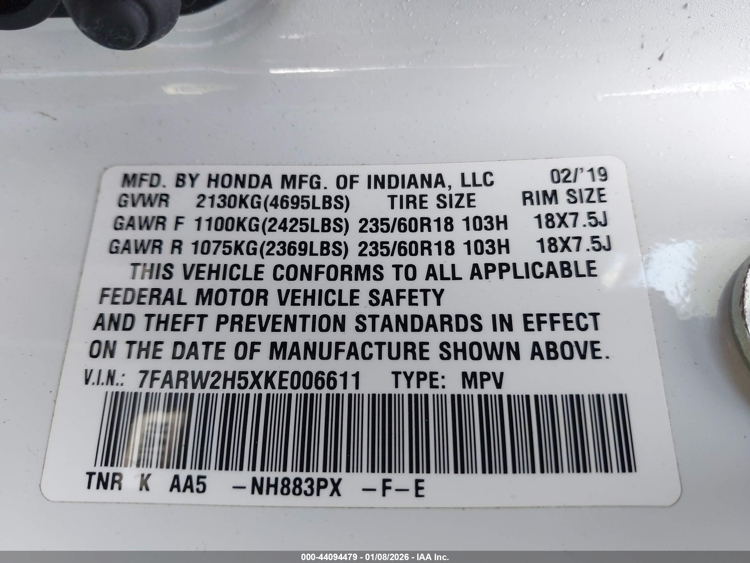 HONDA CR-V image 9