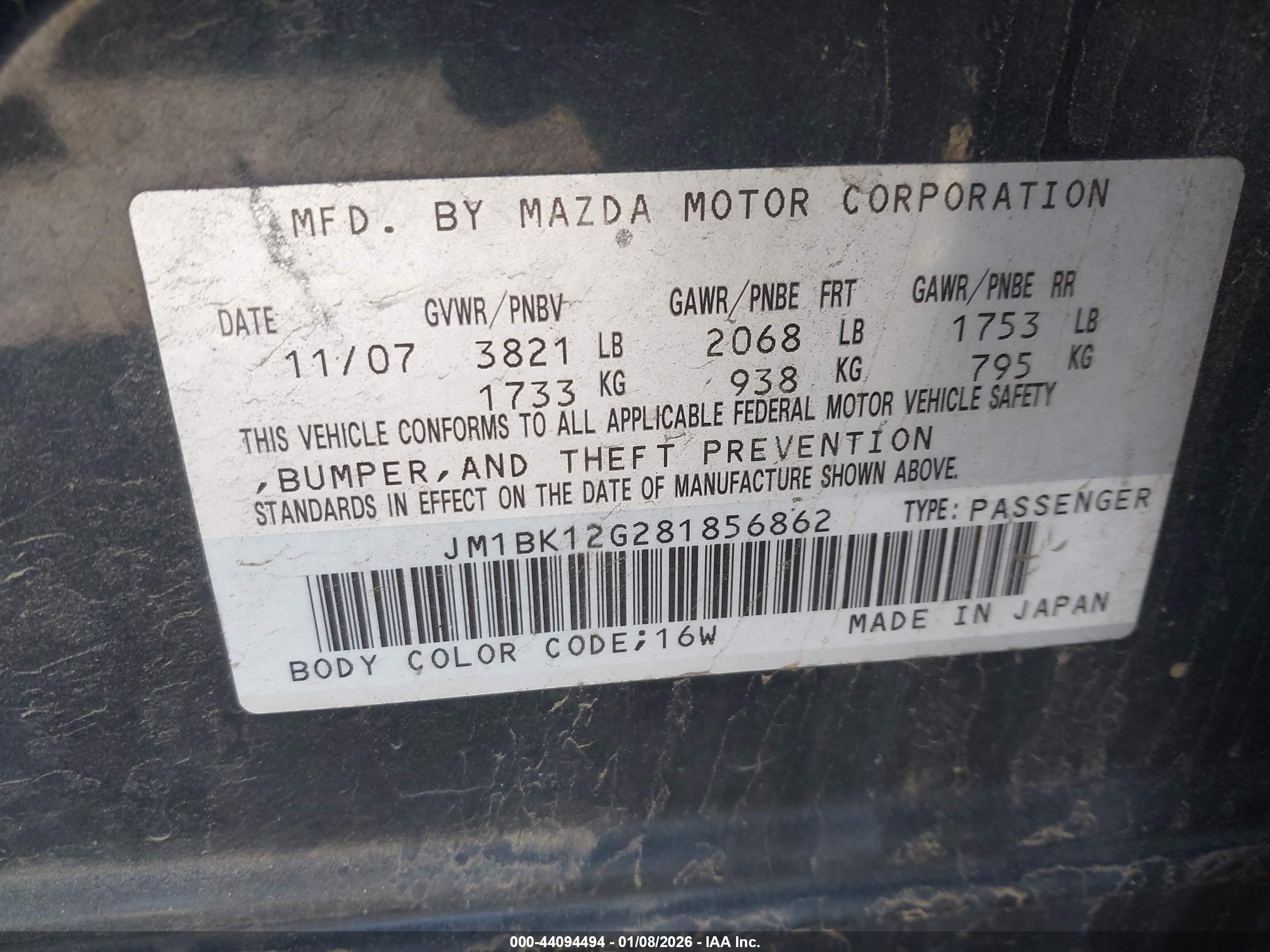 MAZDA MAZDA3 image 9
