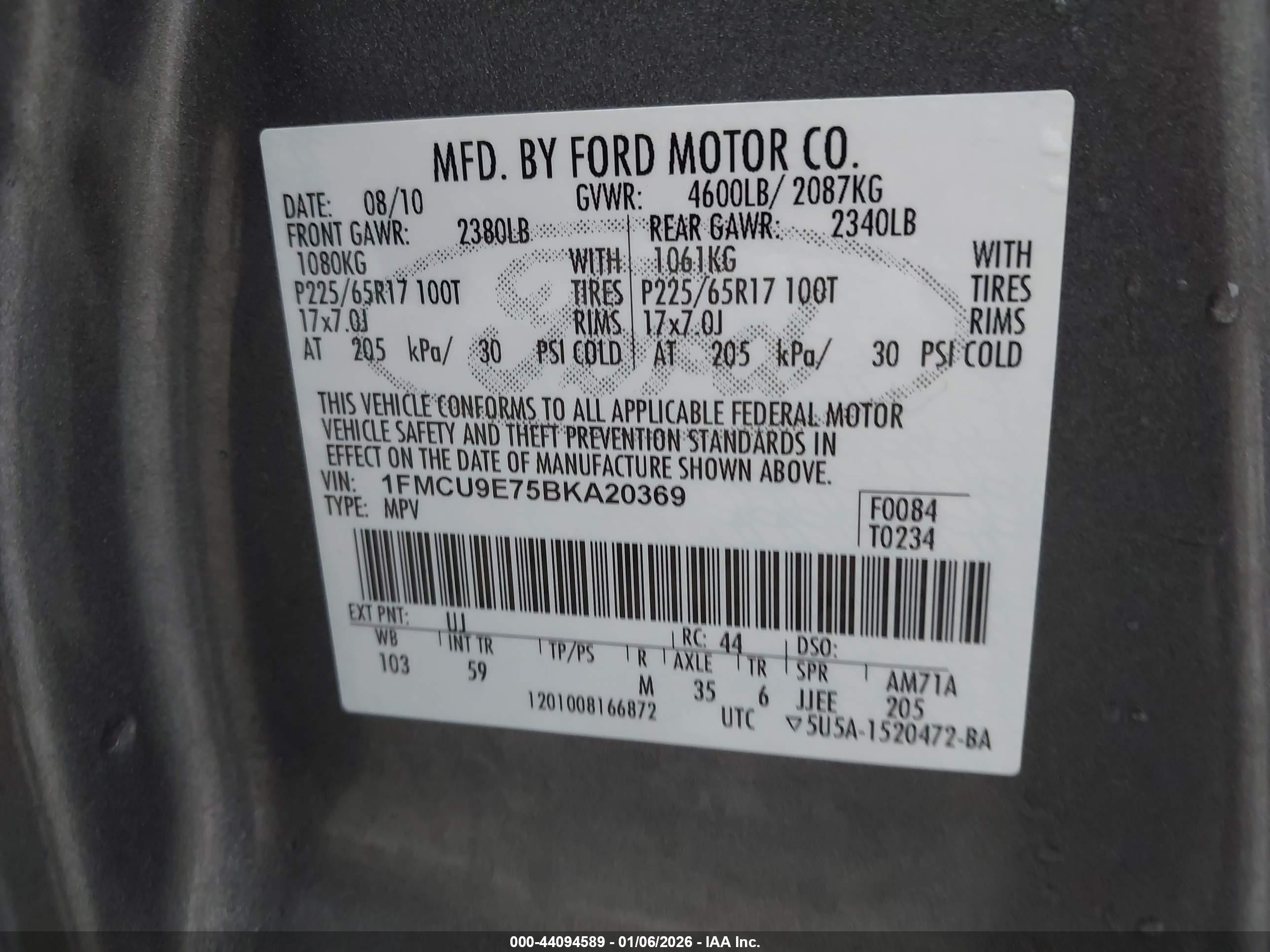 FORD ESCAPE image 9