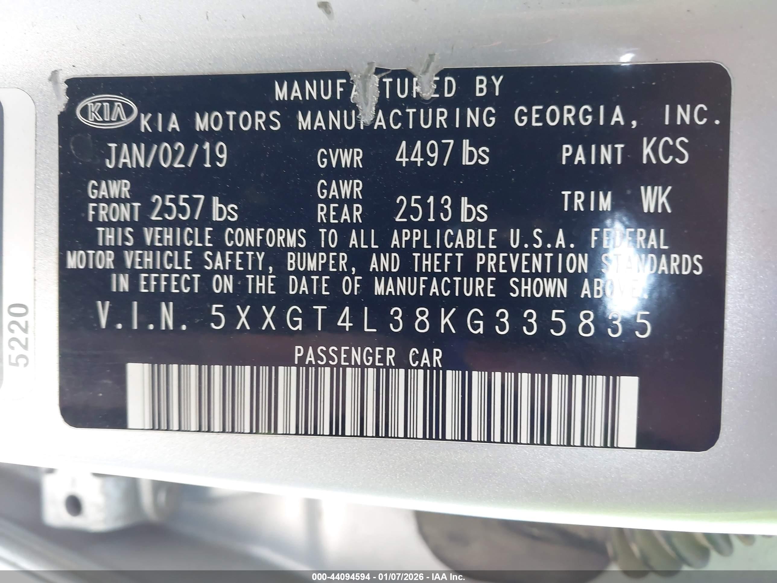 KIA OPTIMA image 9