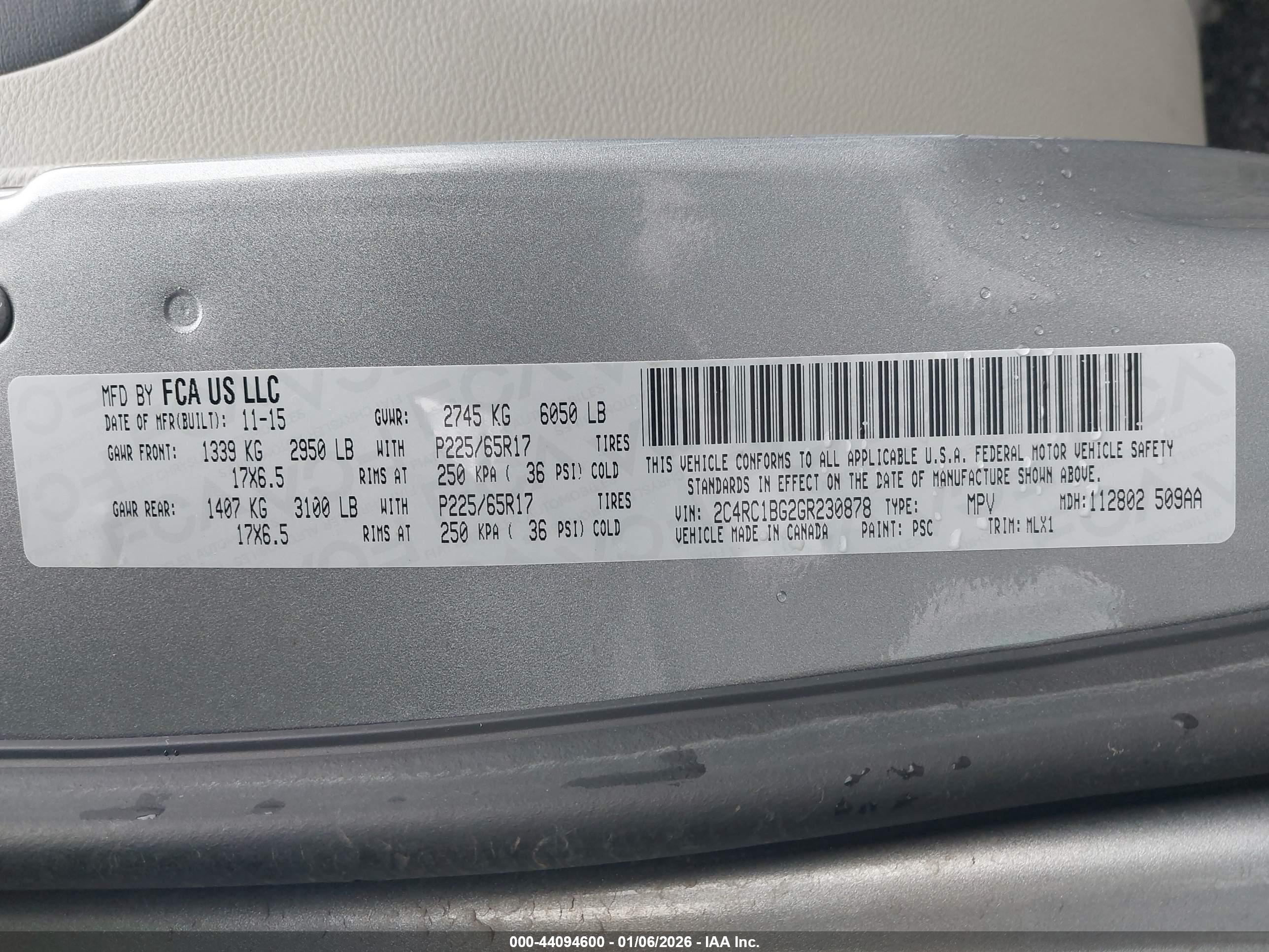 CHRYSLER TOWN image 9