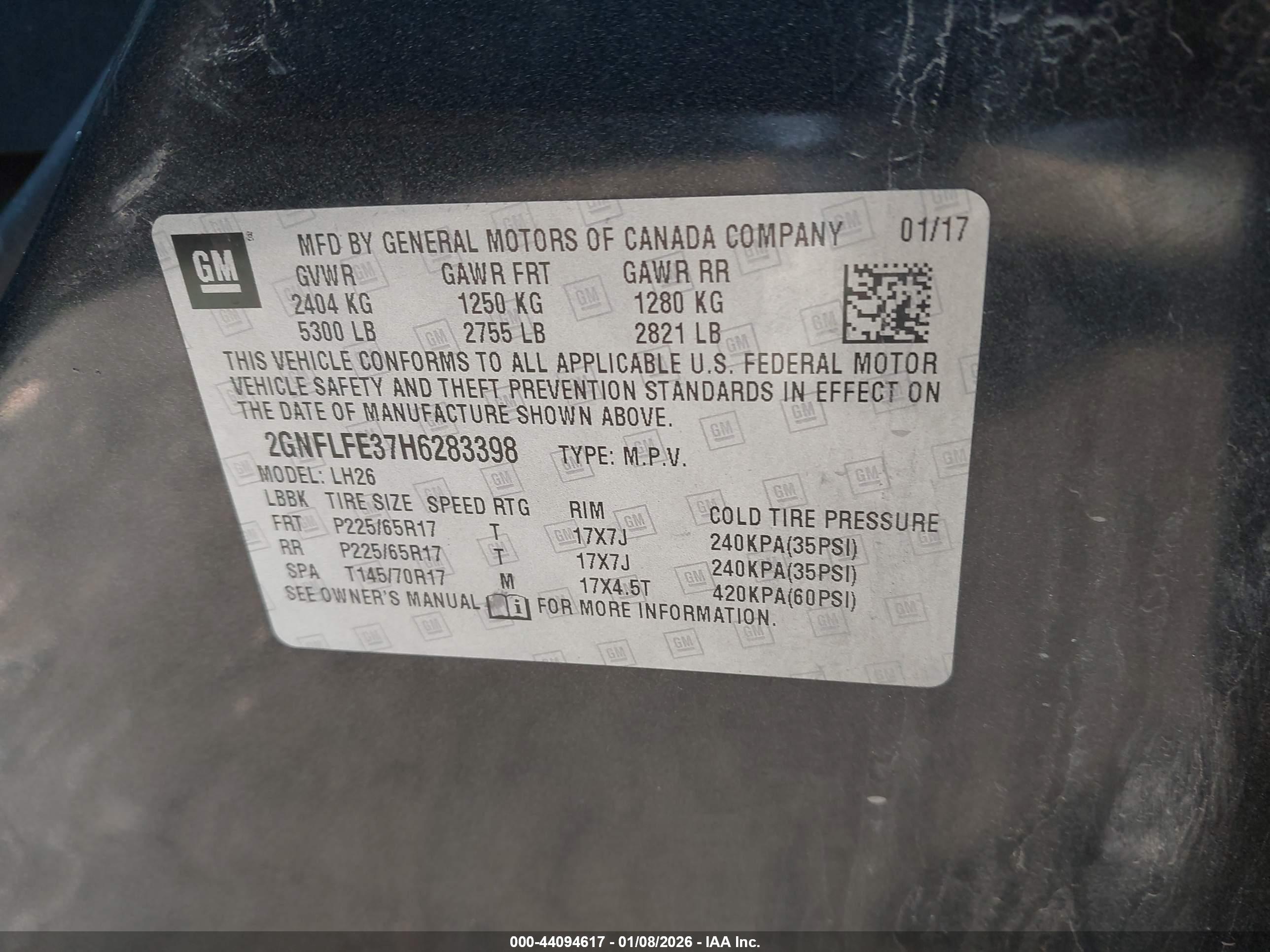 CHEVROLET EQUINOX image 9