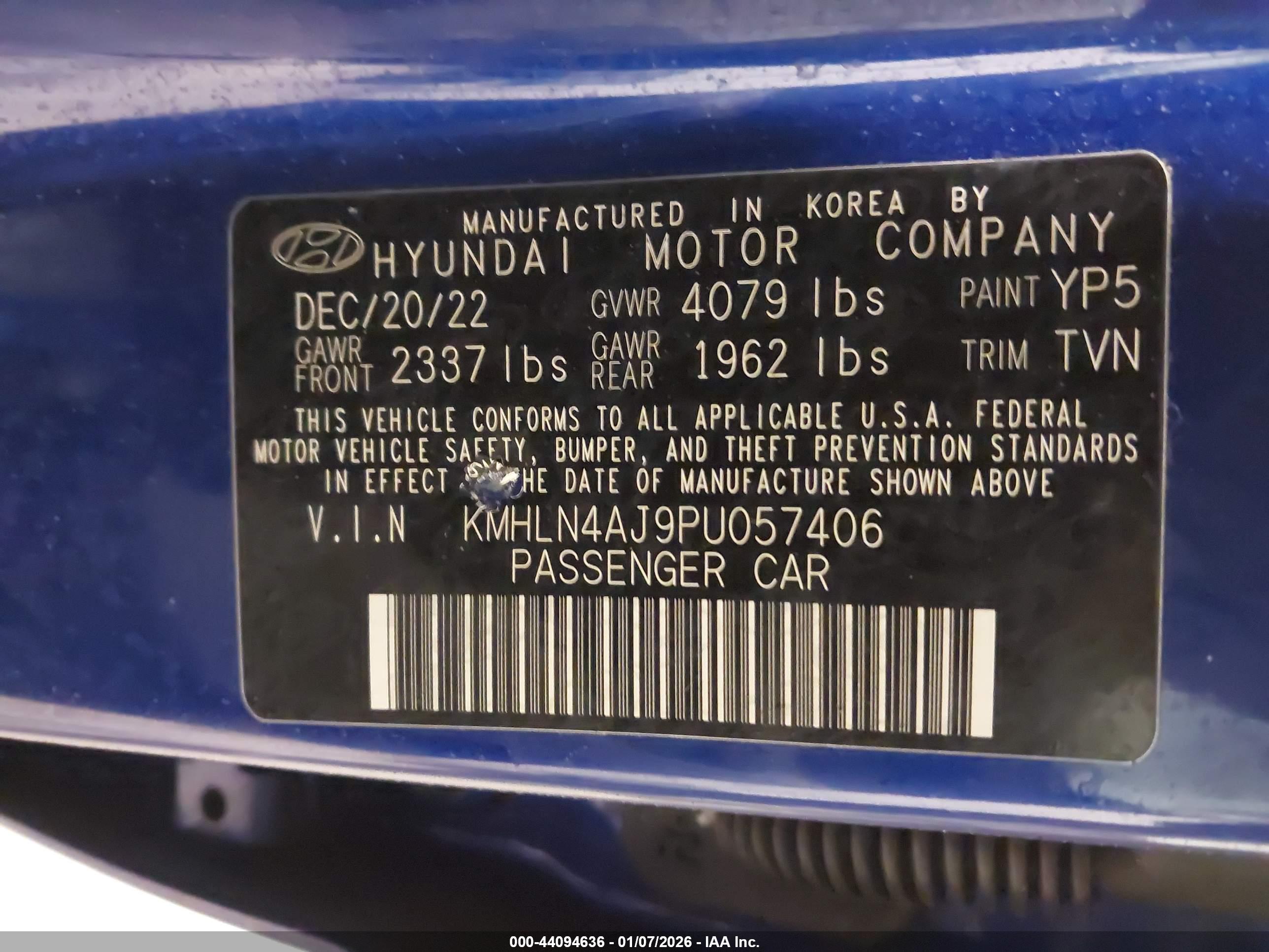 HYUNDAI ELANTRA image 9