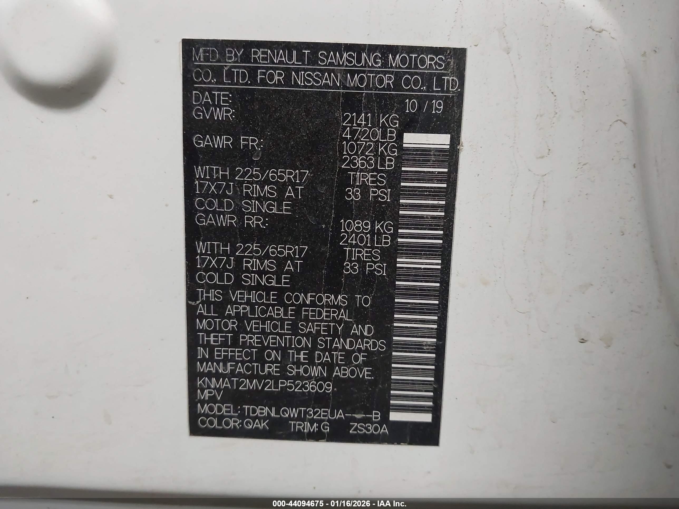 NISSAN ROGUE image 9