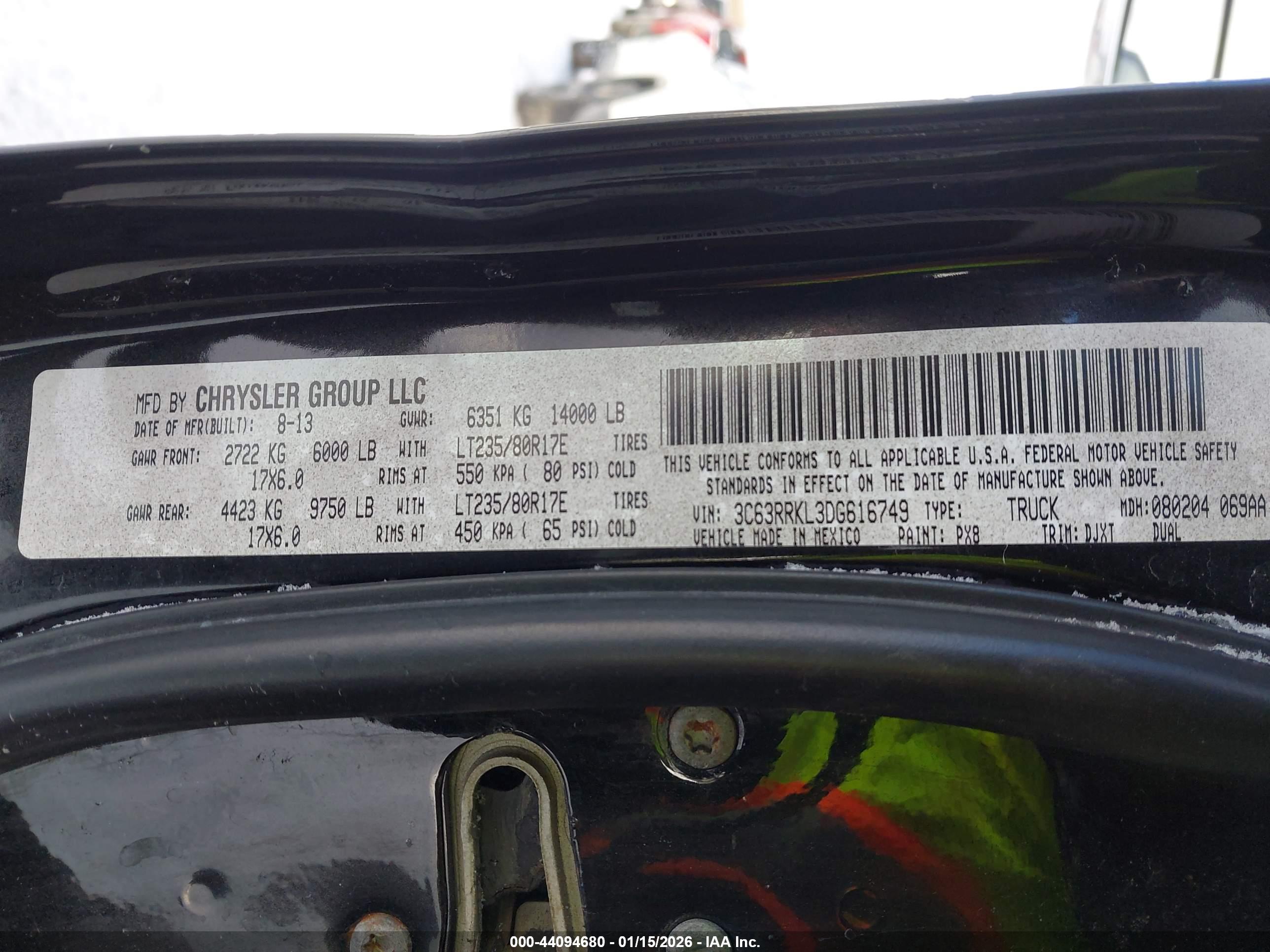 RAM 3500 image 9