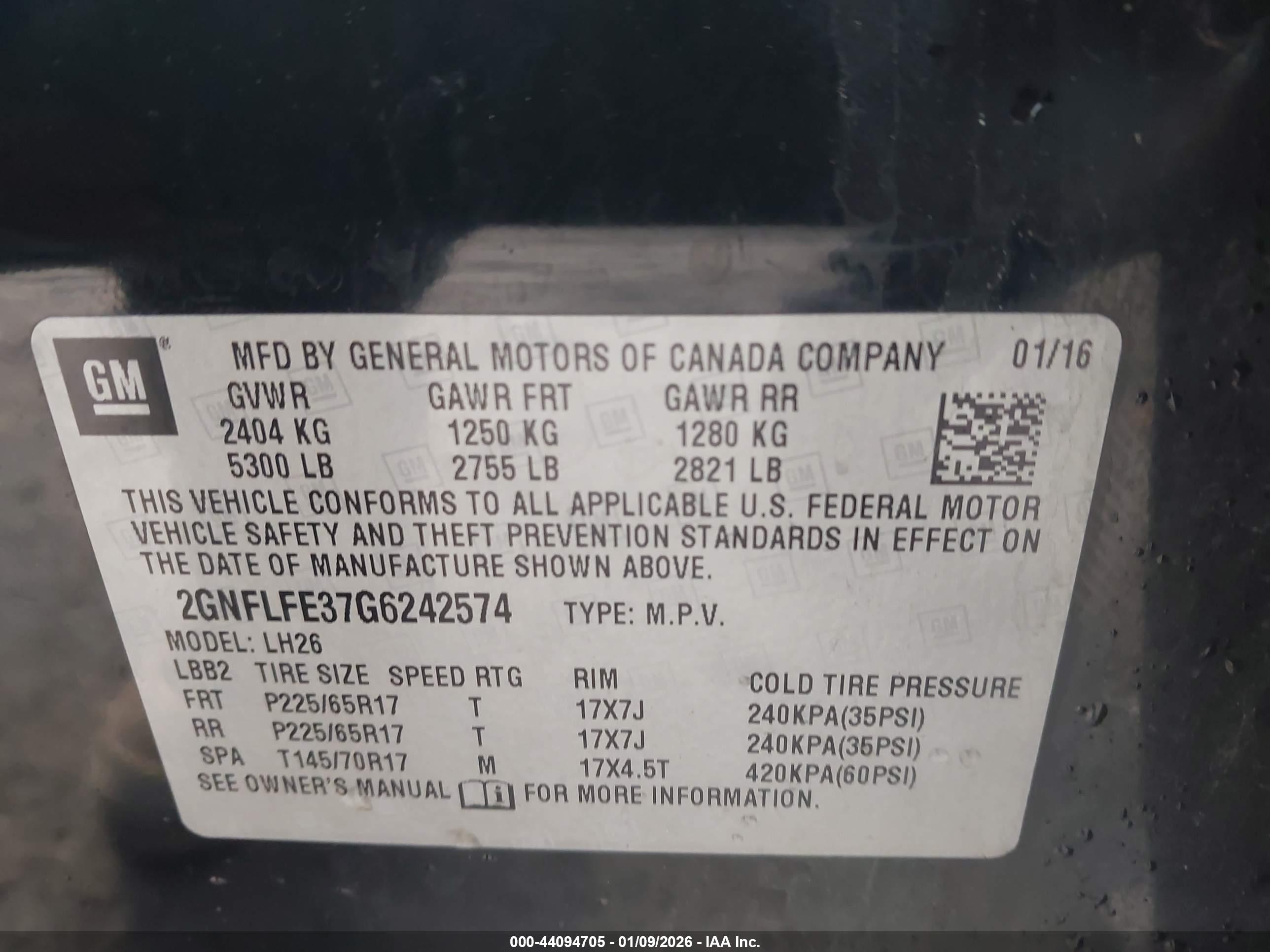 CHEVROLET EQUINOX image 9