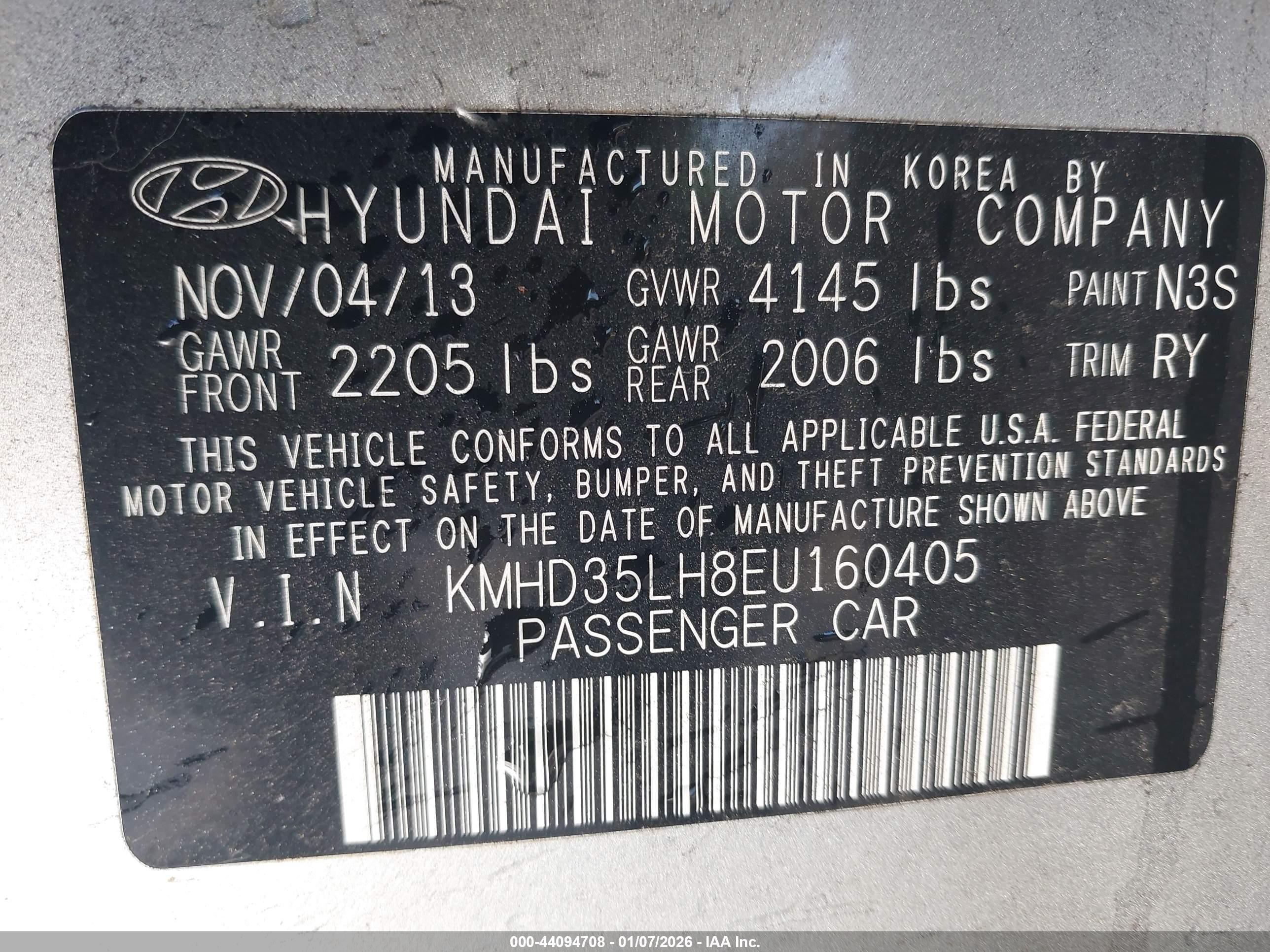 HYUNDAI ELANTRA image 9