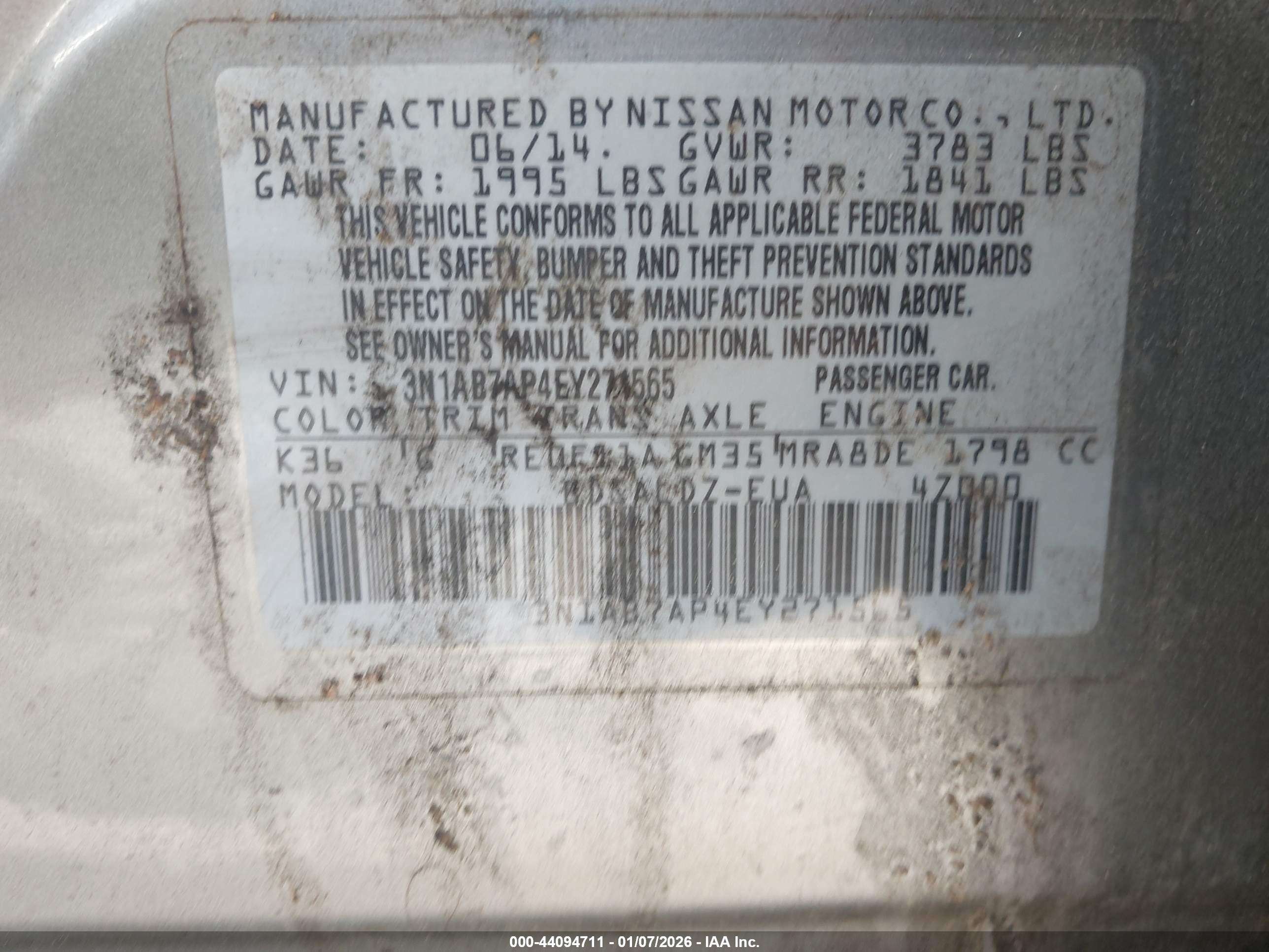 NISSAN SENTRA image 9