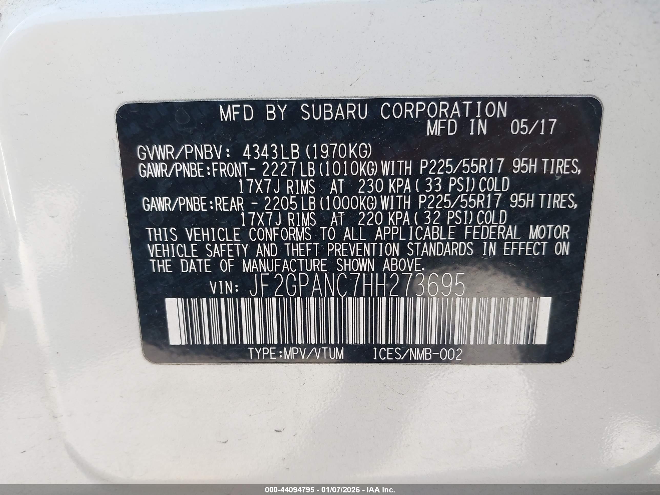 SUBARU CROSSTREK image 9