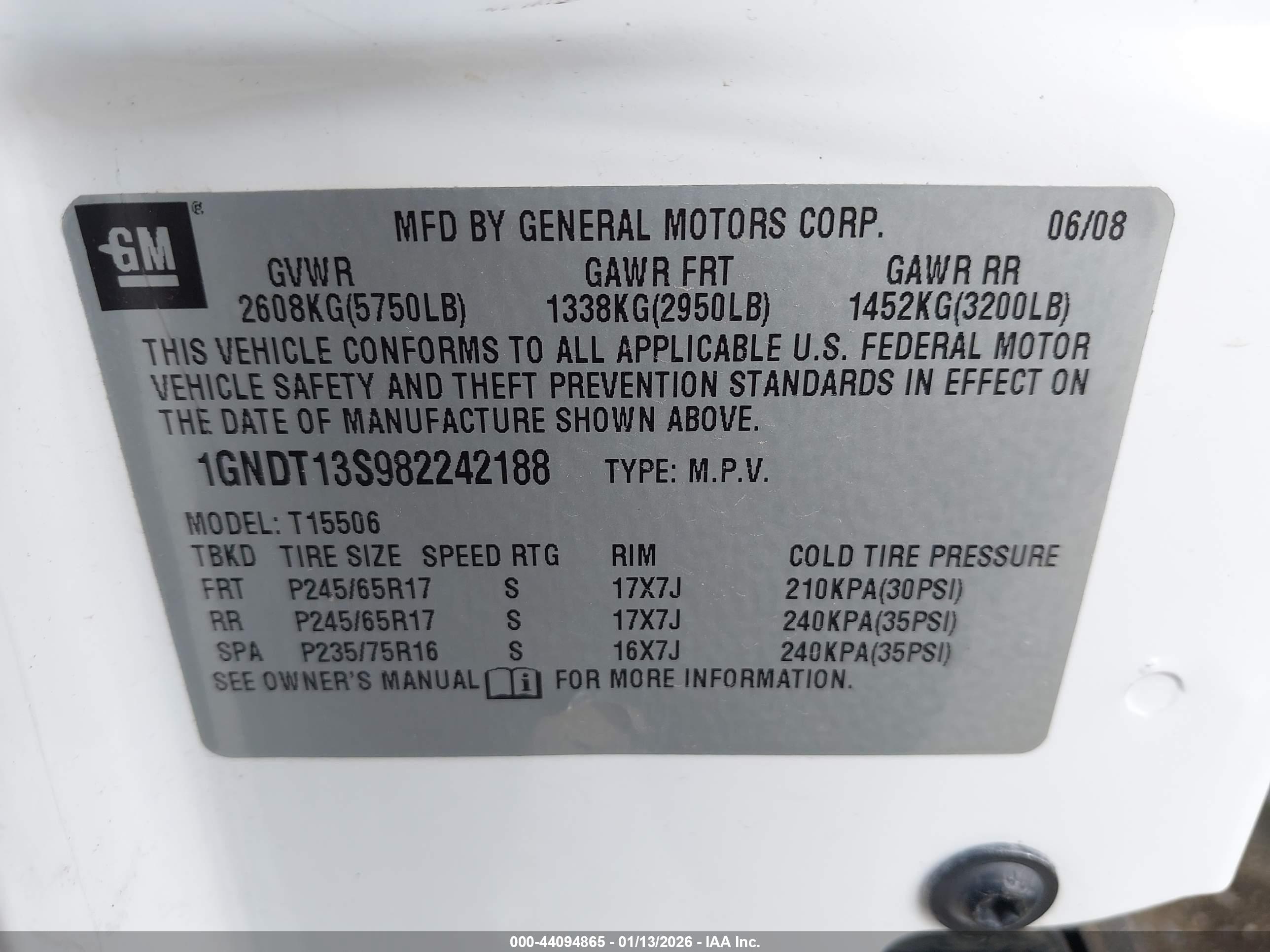 CHEVROLET TRAILBLAZER image 9