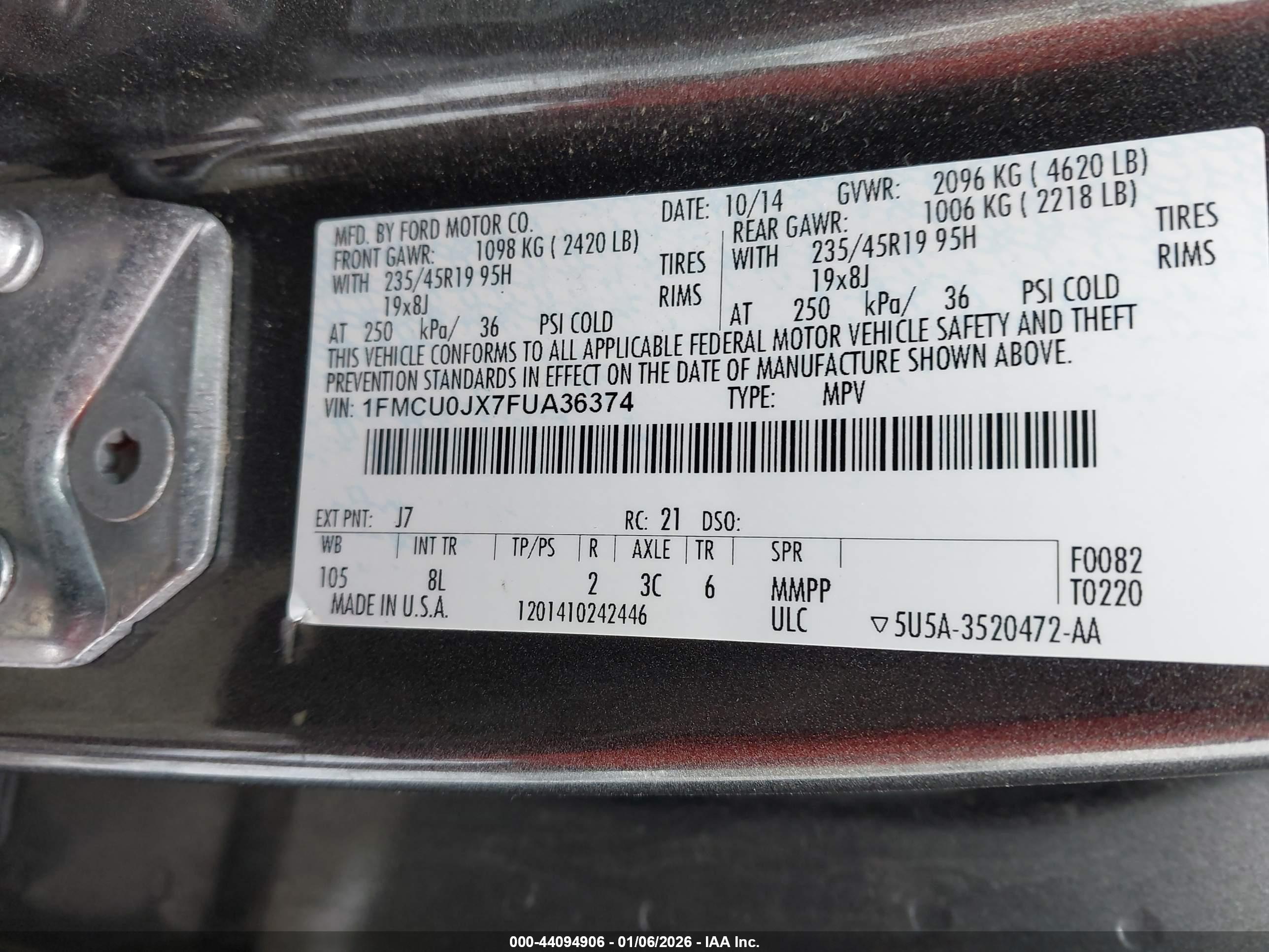 FORD ESCAPE image 9