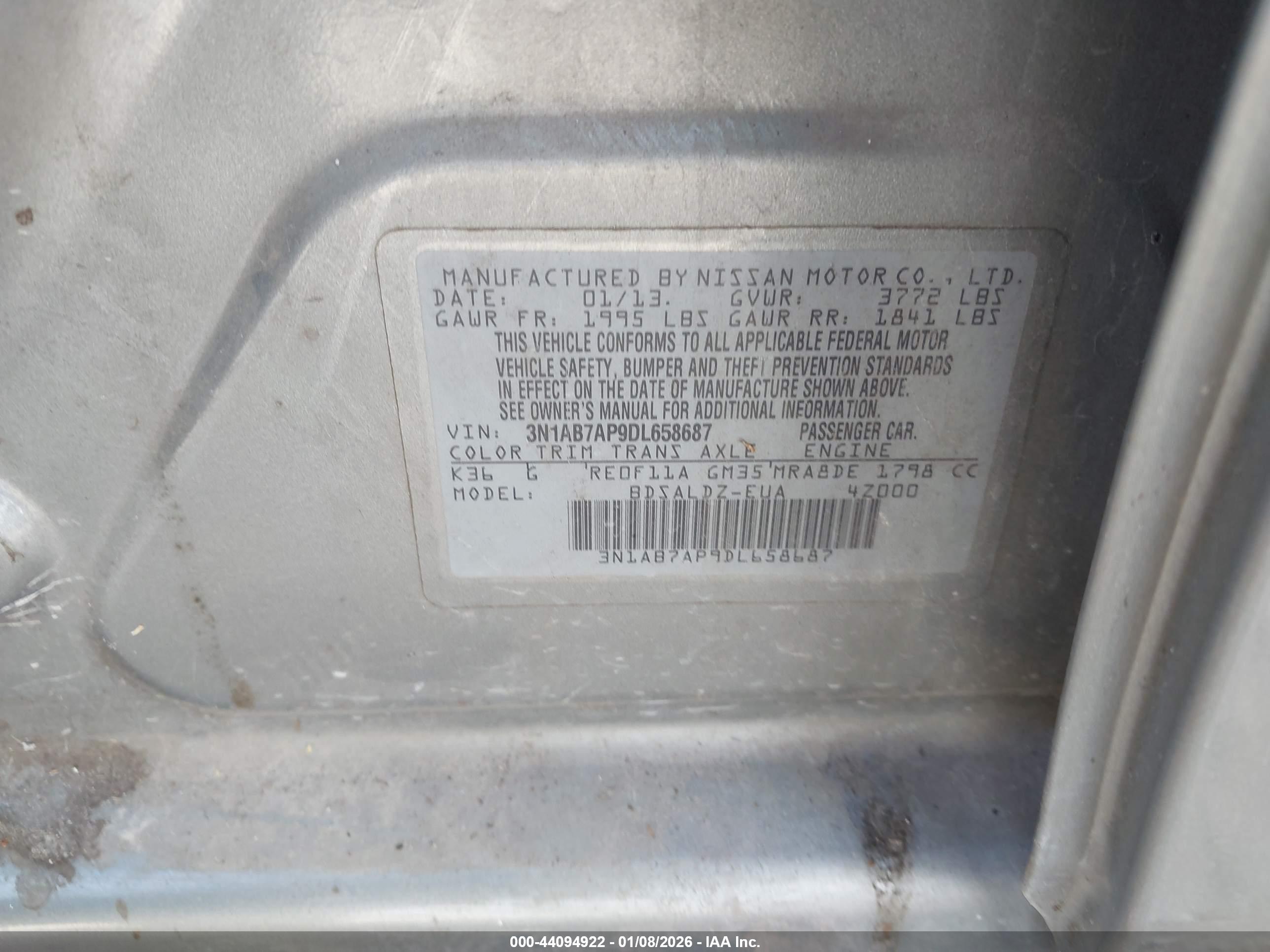 NISSAN SENTRA image 9