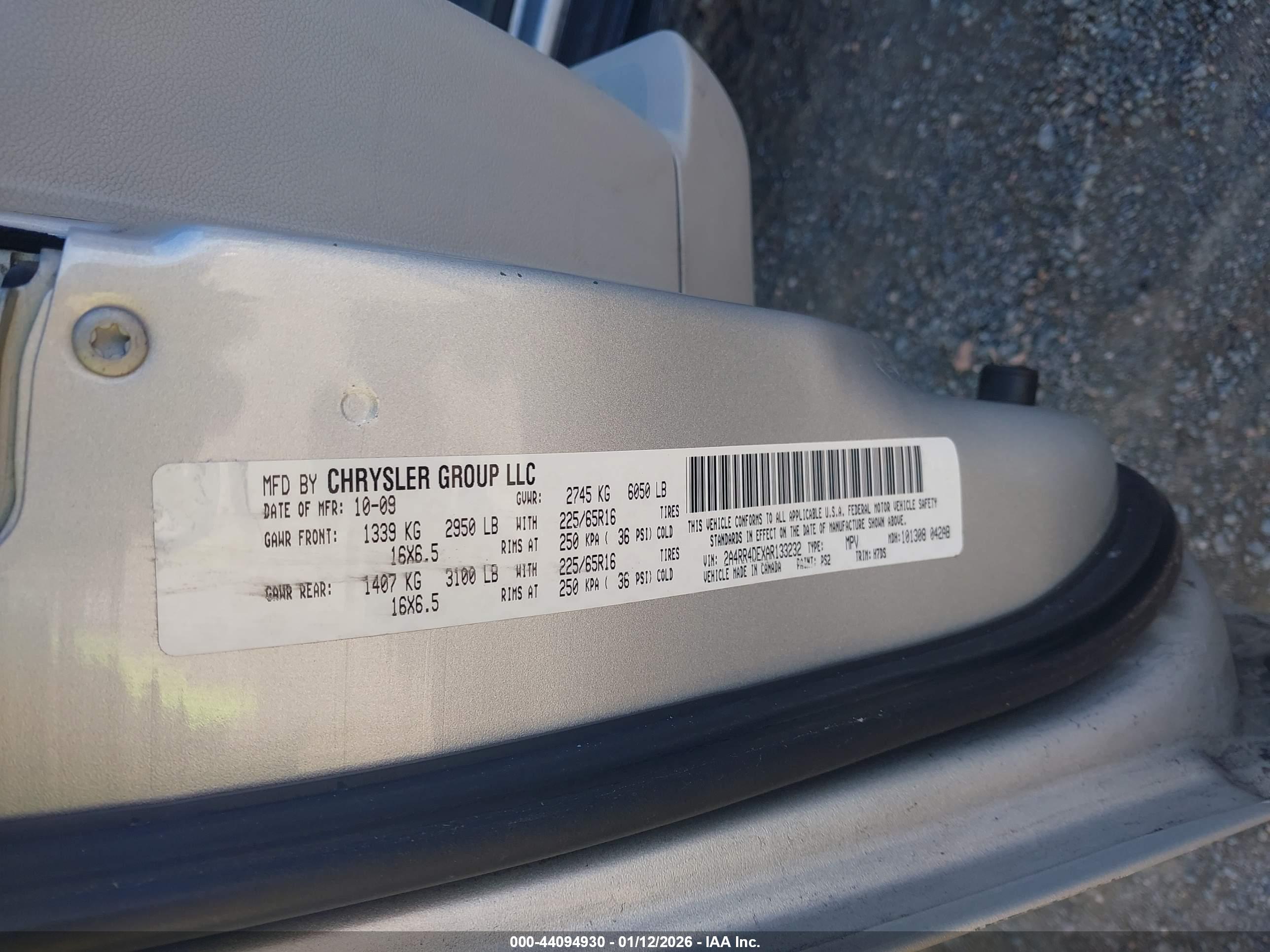 CHRYSLER TOWN image 9