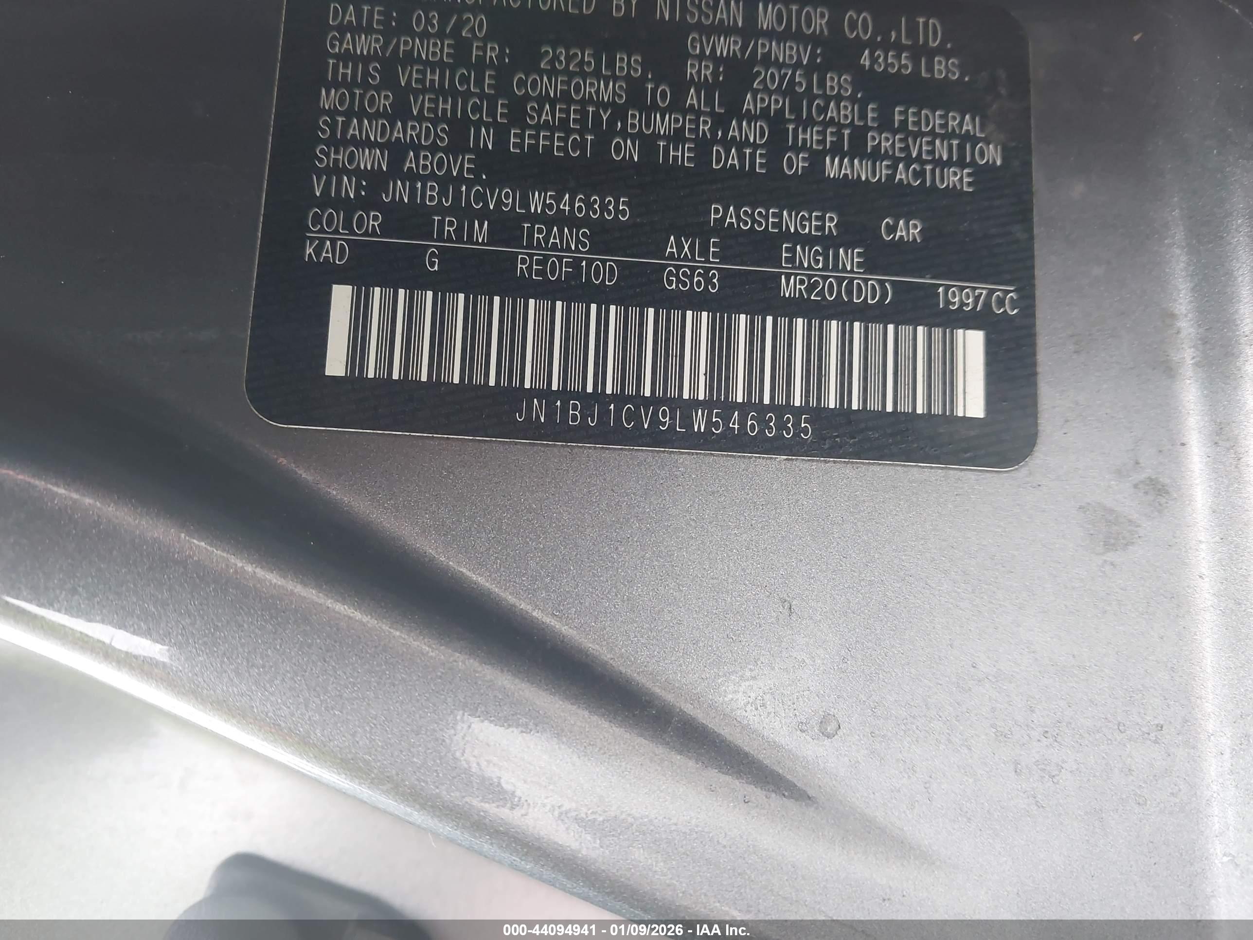 NISSAN ROGUE image 9