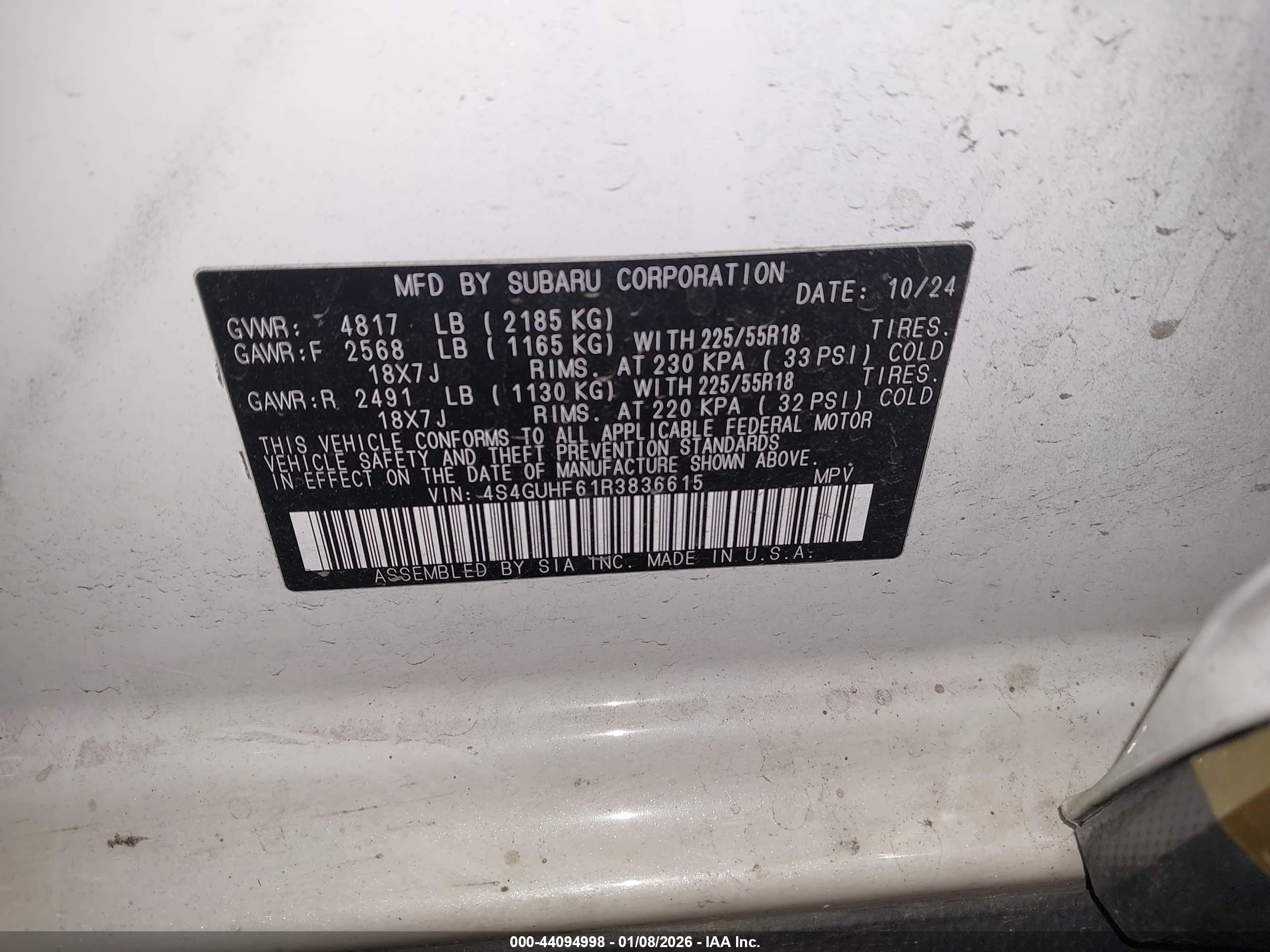 SUBARU CROSSTREK image 9