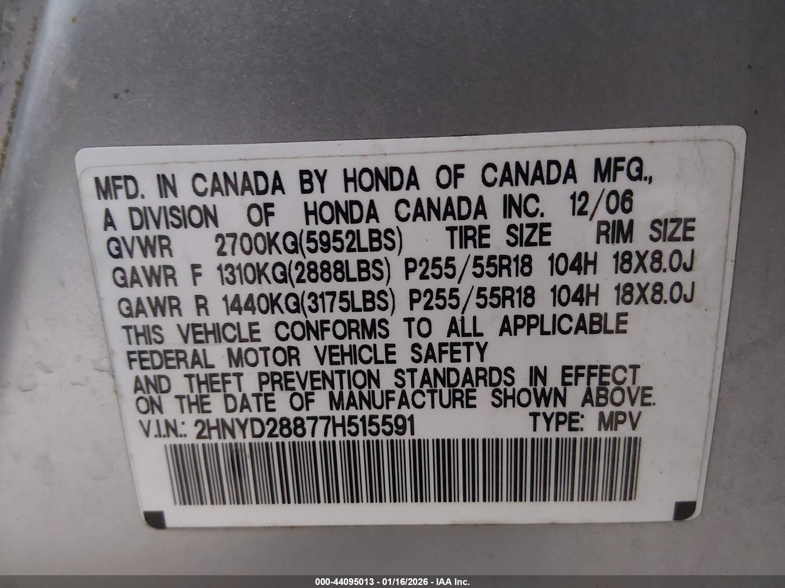 ACURA MDX image 9