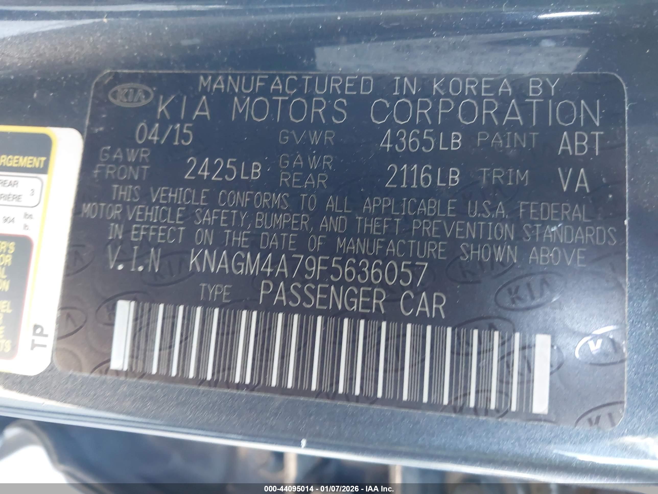 KIA OPTIMA image 9