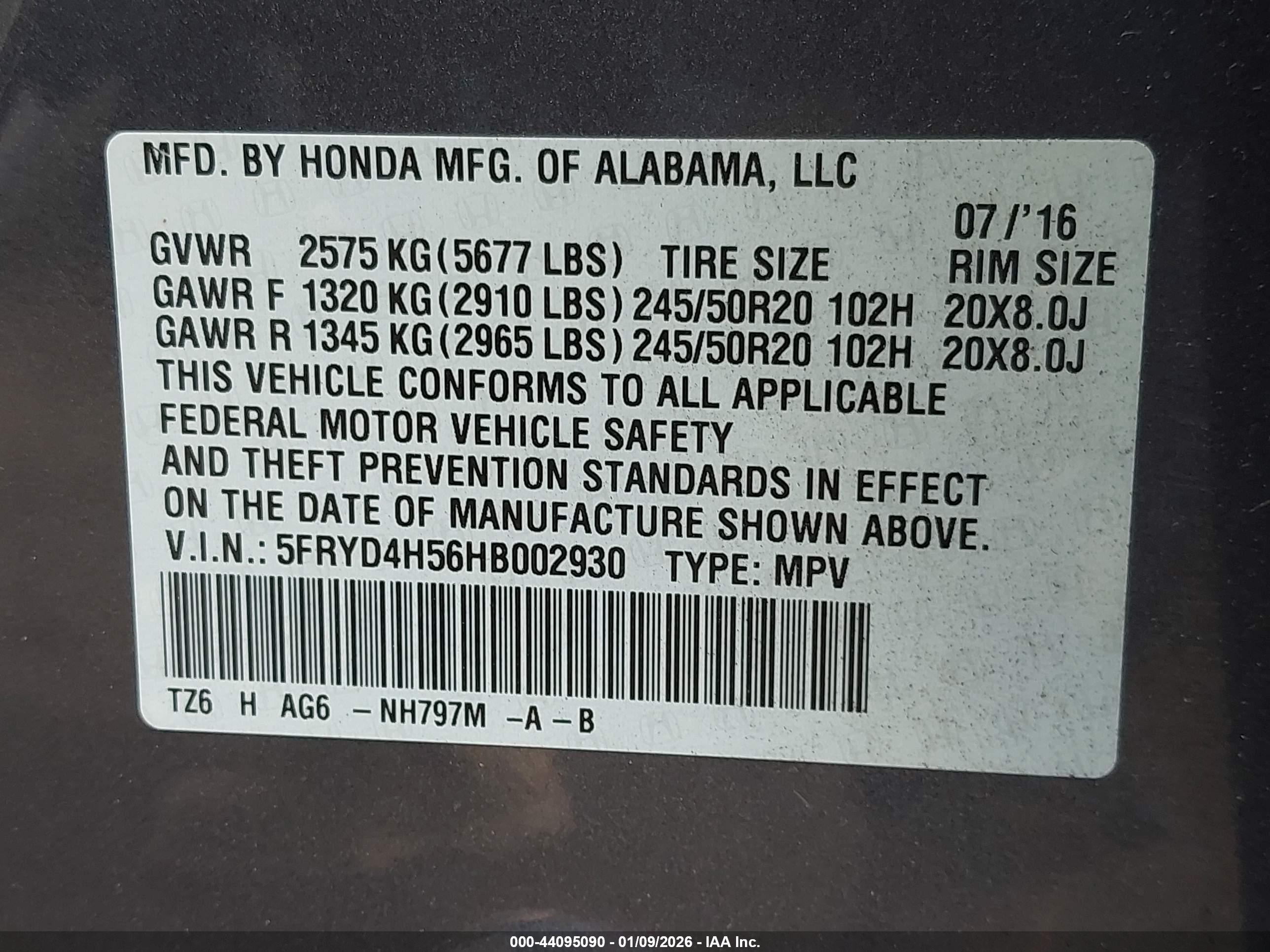 ACURA MDX image 9