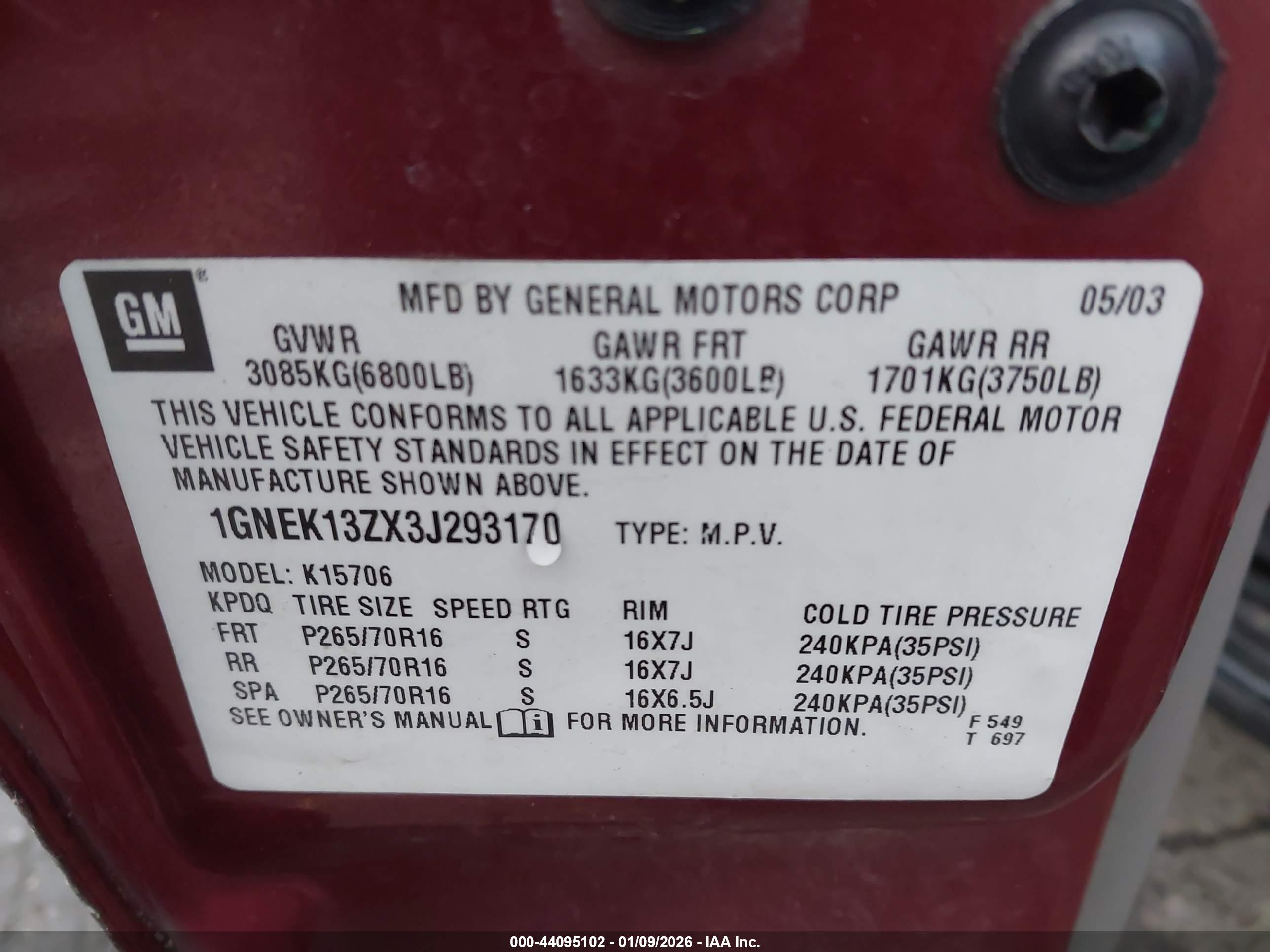 CHEVROLET TAHOE image 9