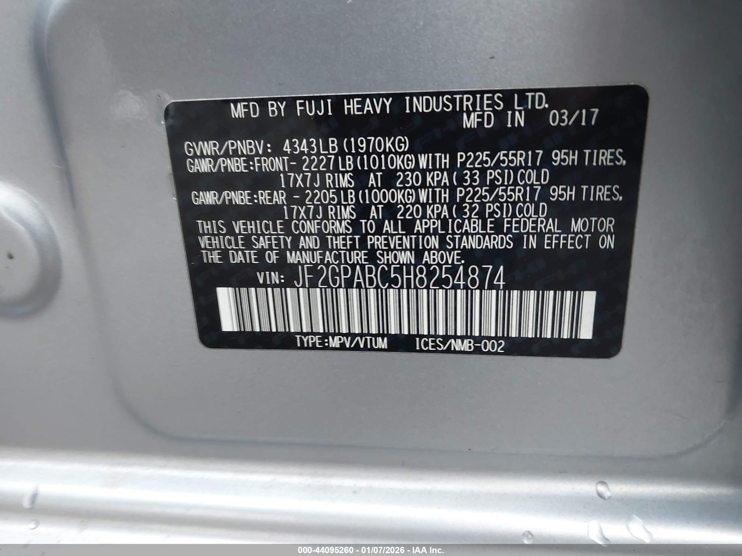 SUBARU CROSSTREK image 9