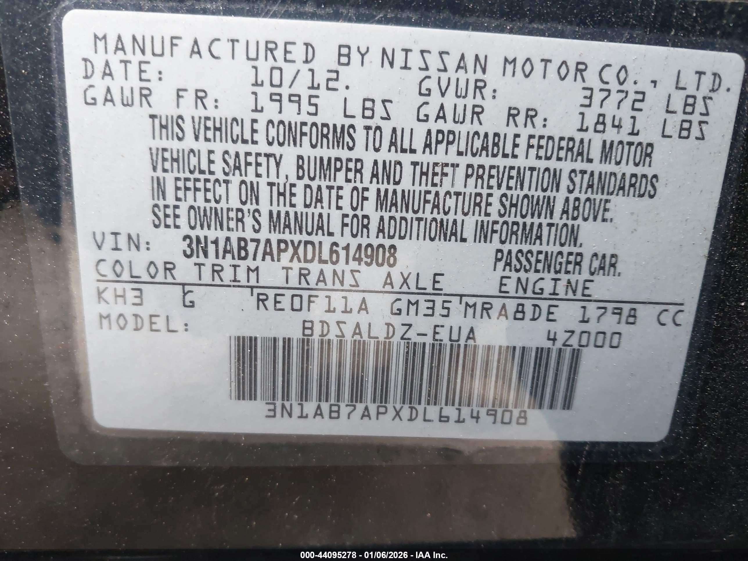 NISSAN SENTRA image 9